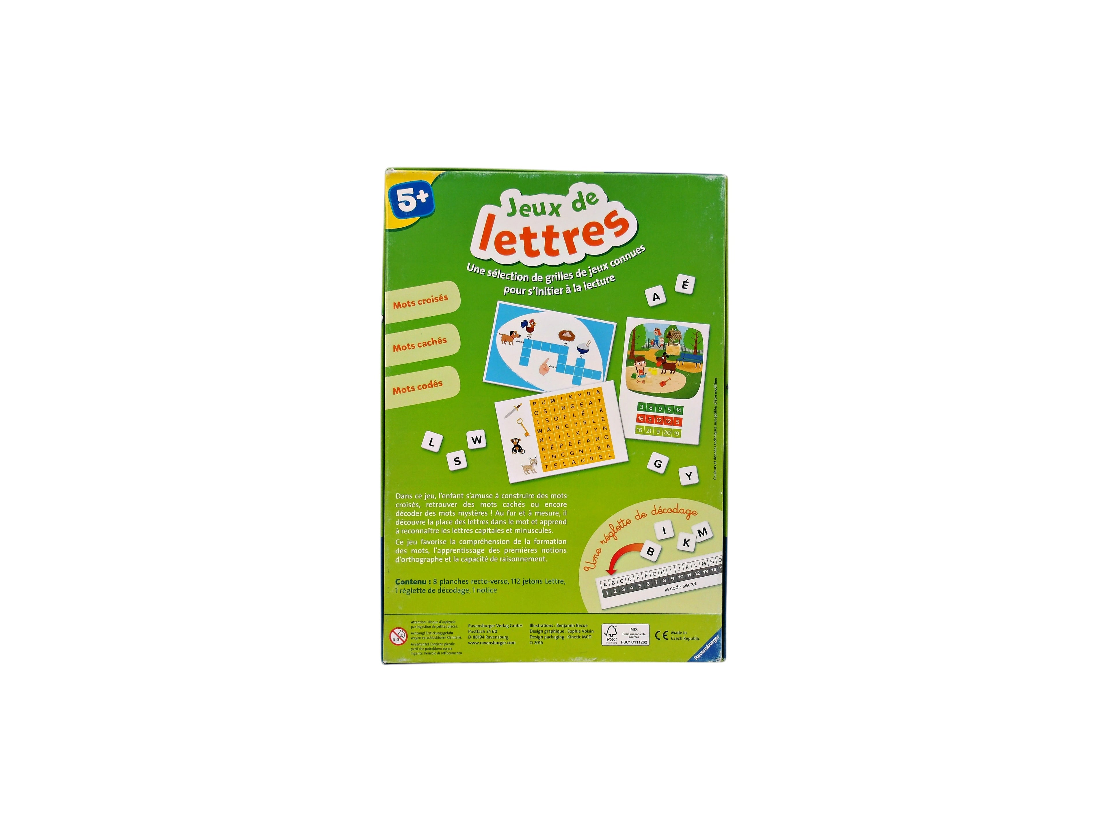 Jeux de lettres- Édition 2016