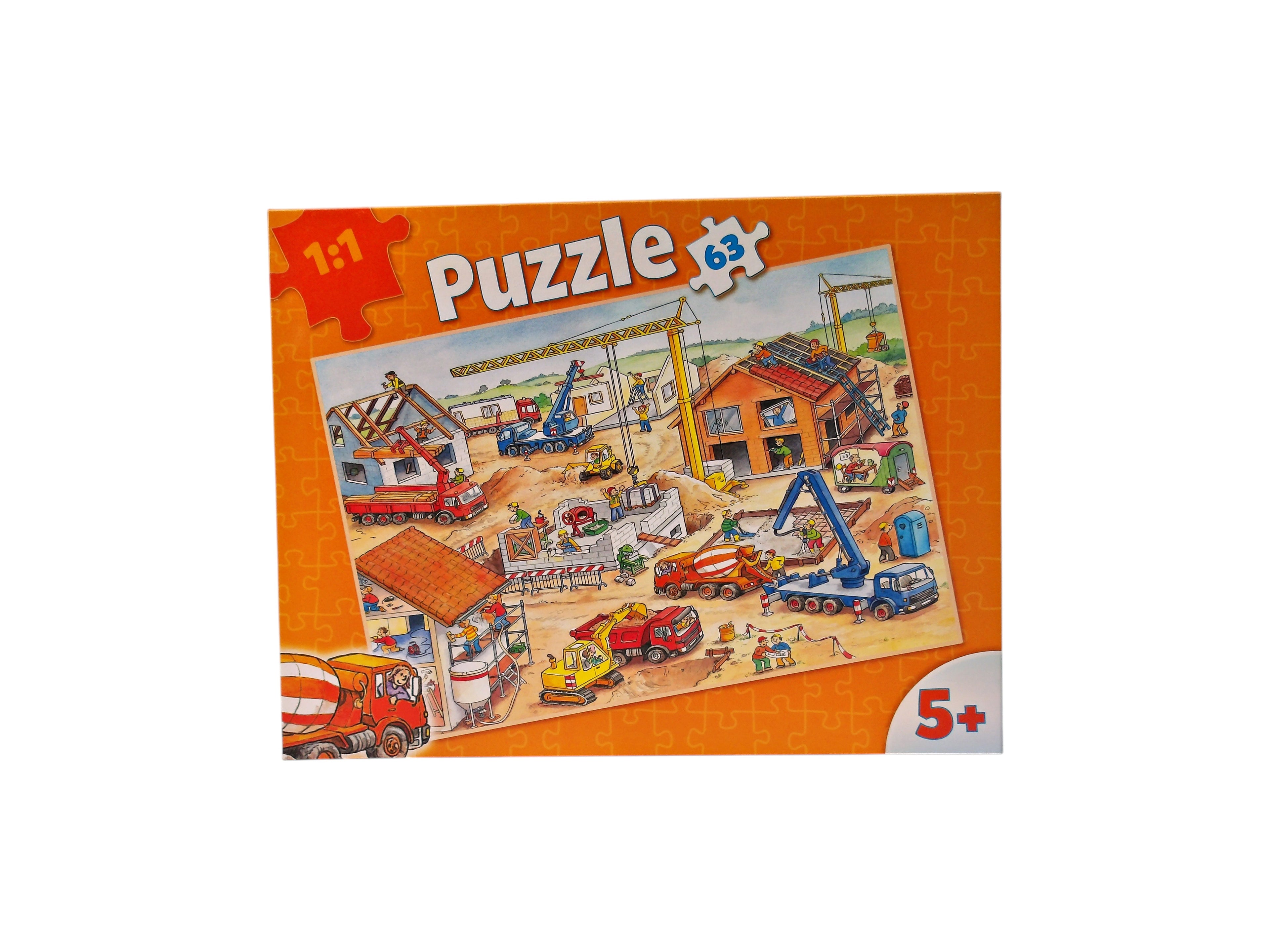 Puzzle - Chantier - 63 pièces