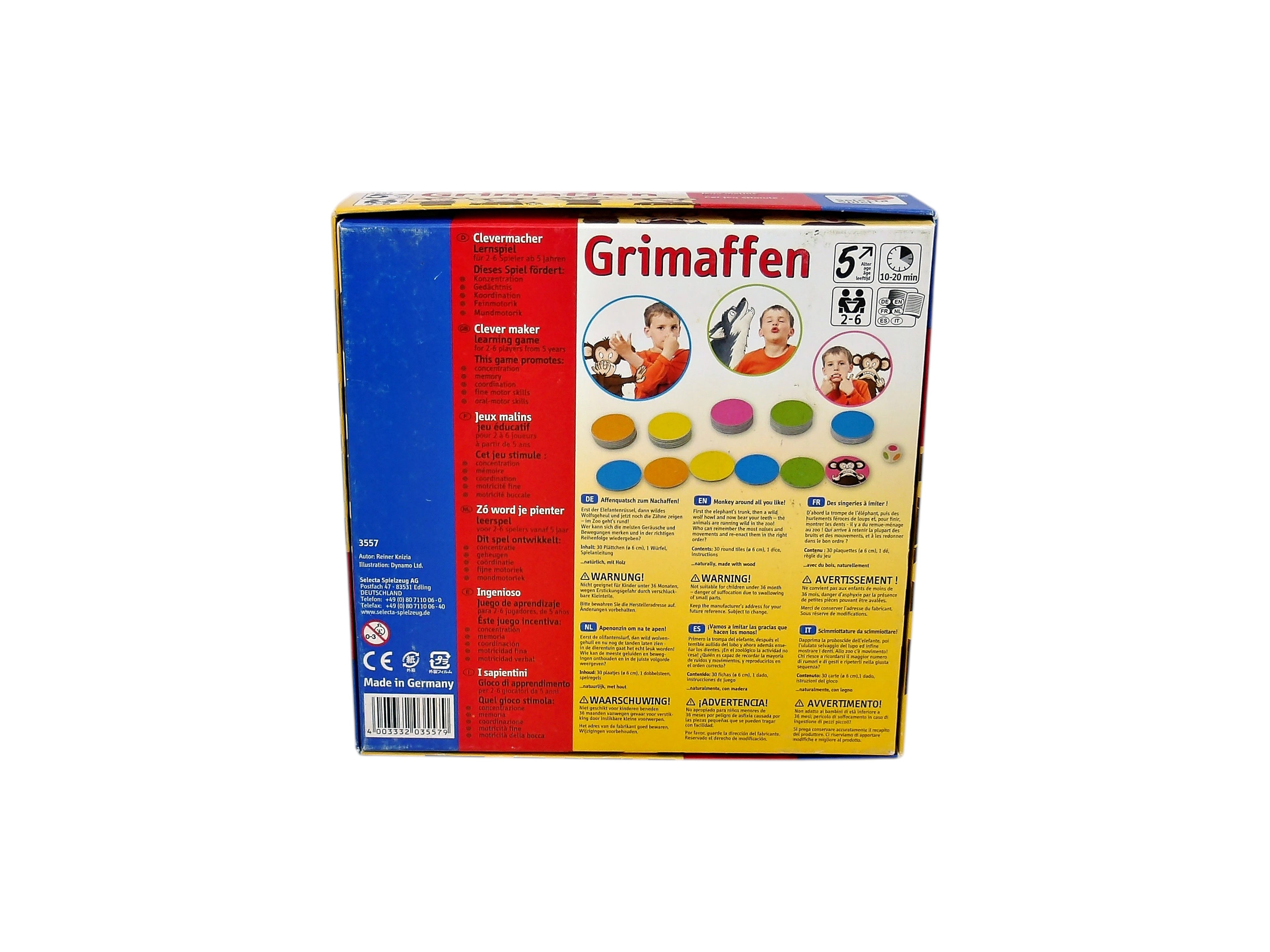 Grimaffen - Jeu de grimaces