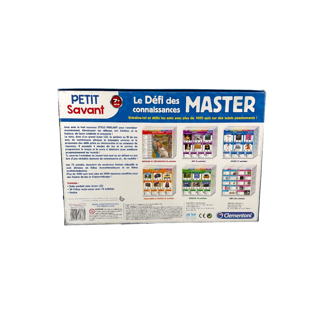 Le défi de la connaissance - Master- Édition 2015