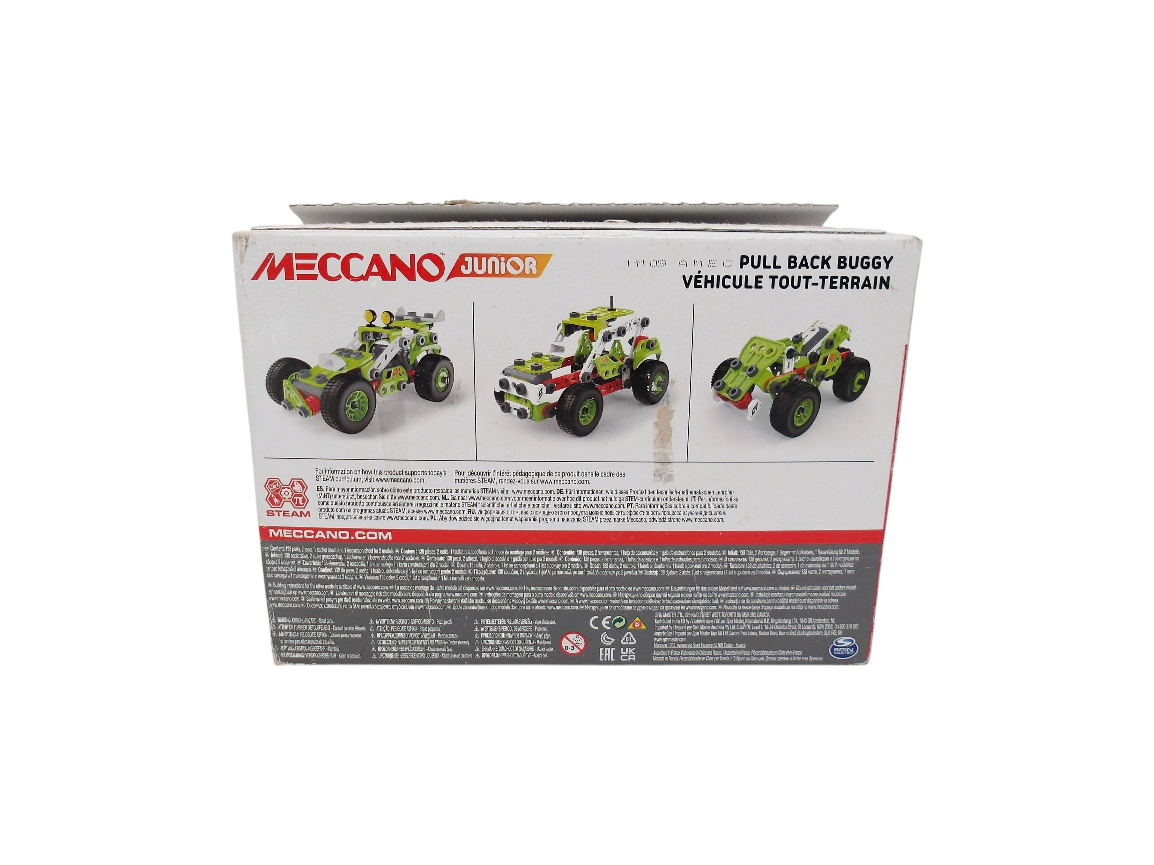 Meccano junior - Véhicule tout-terrain - 138 pièces
