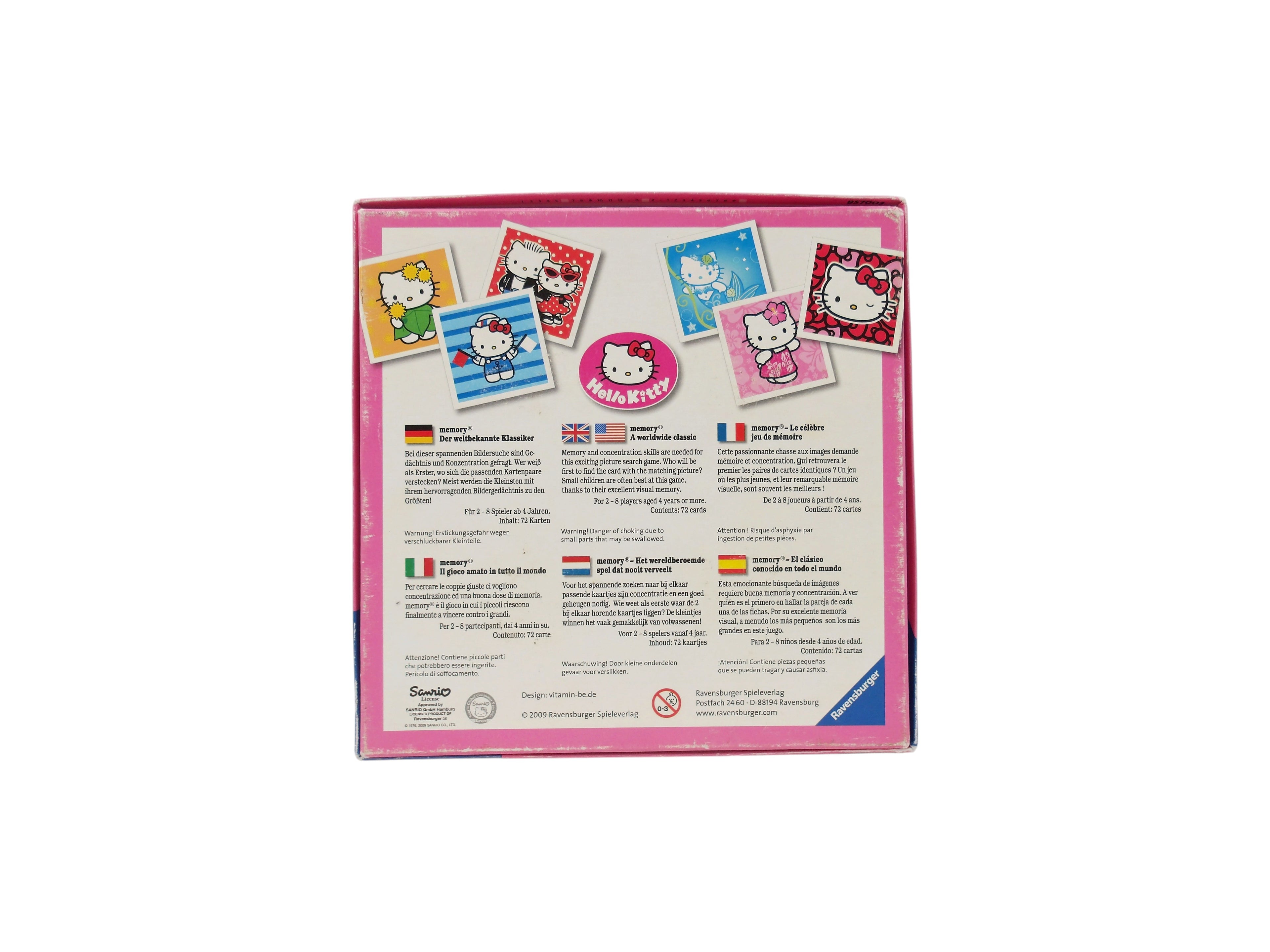 Memory - Hello Kitty- Édition 2009