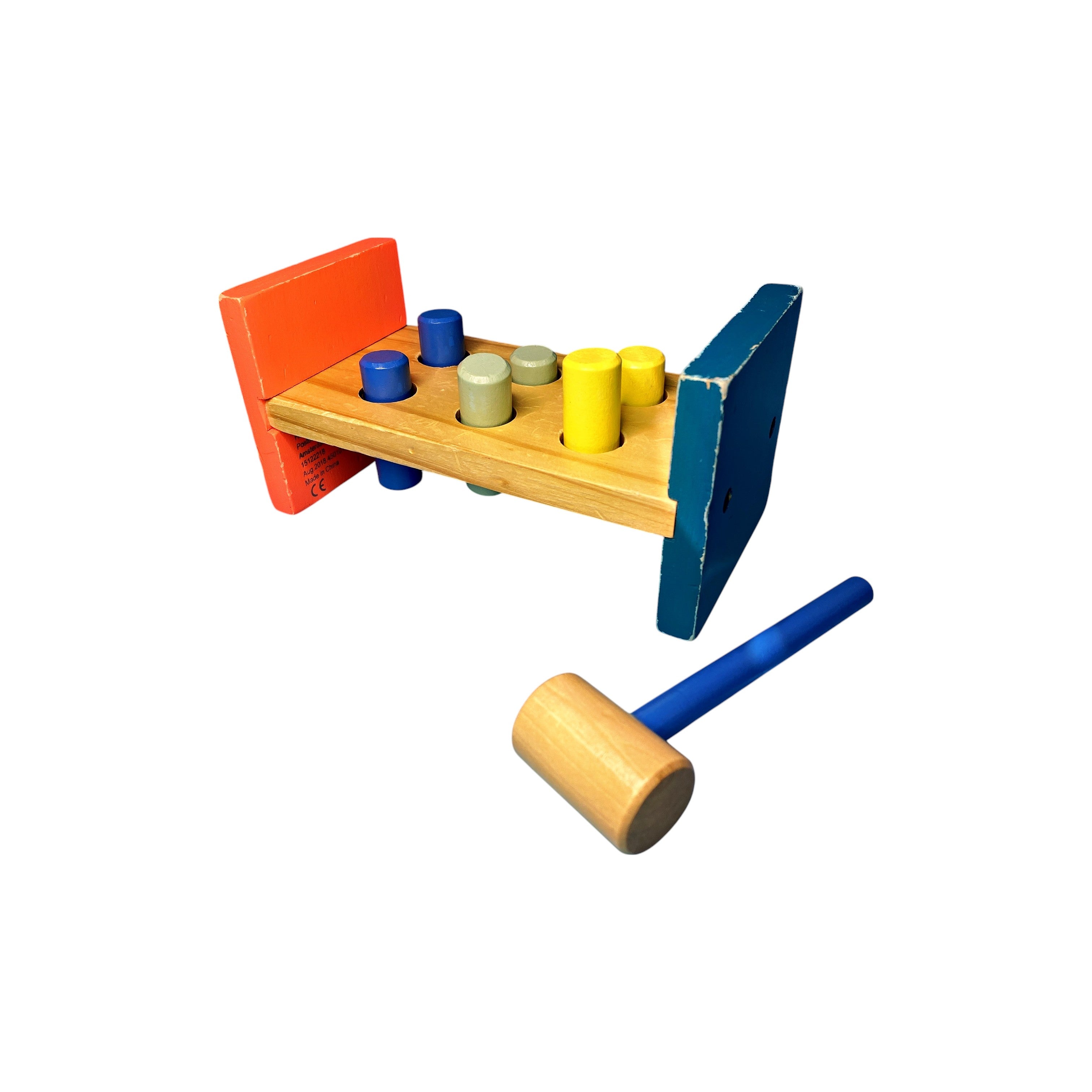 Banc à marteler en bois