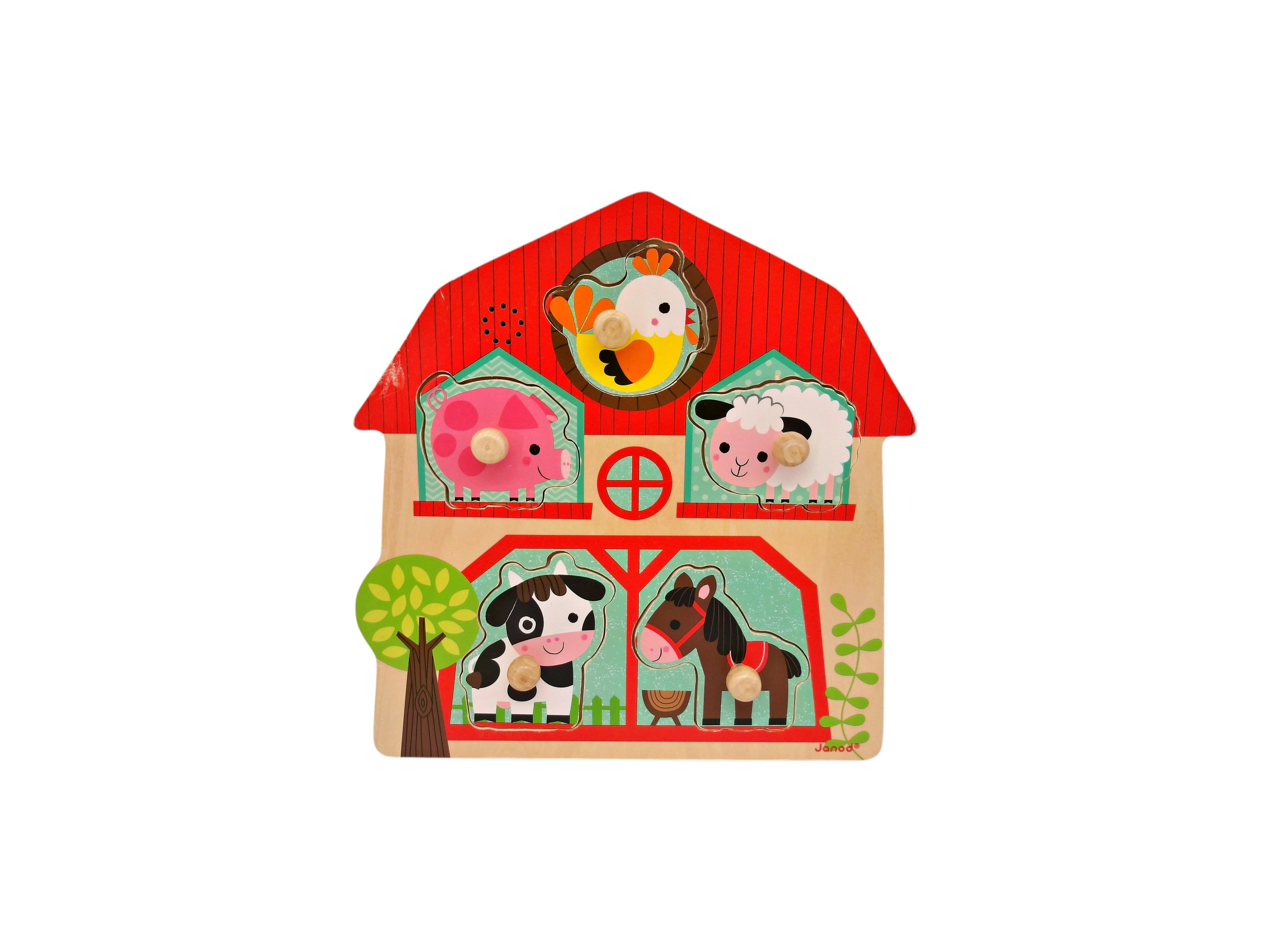 Puzzle musical - Les copains de la ferme