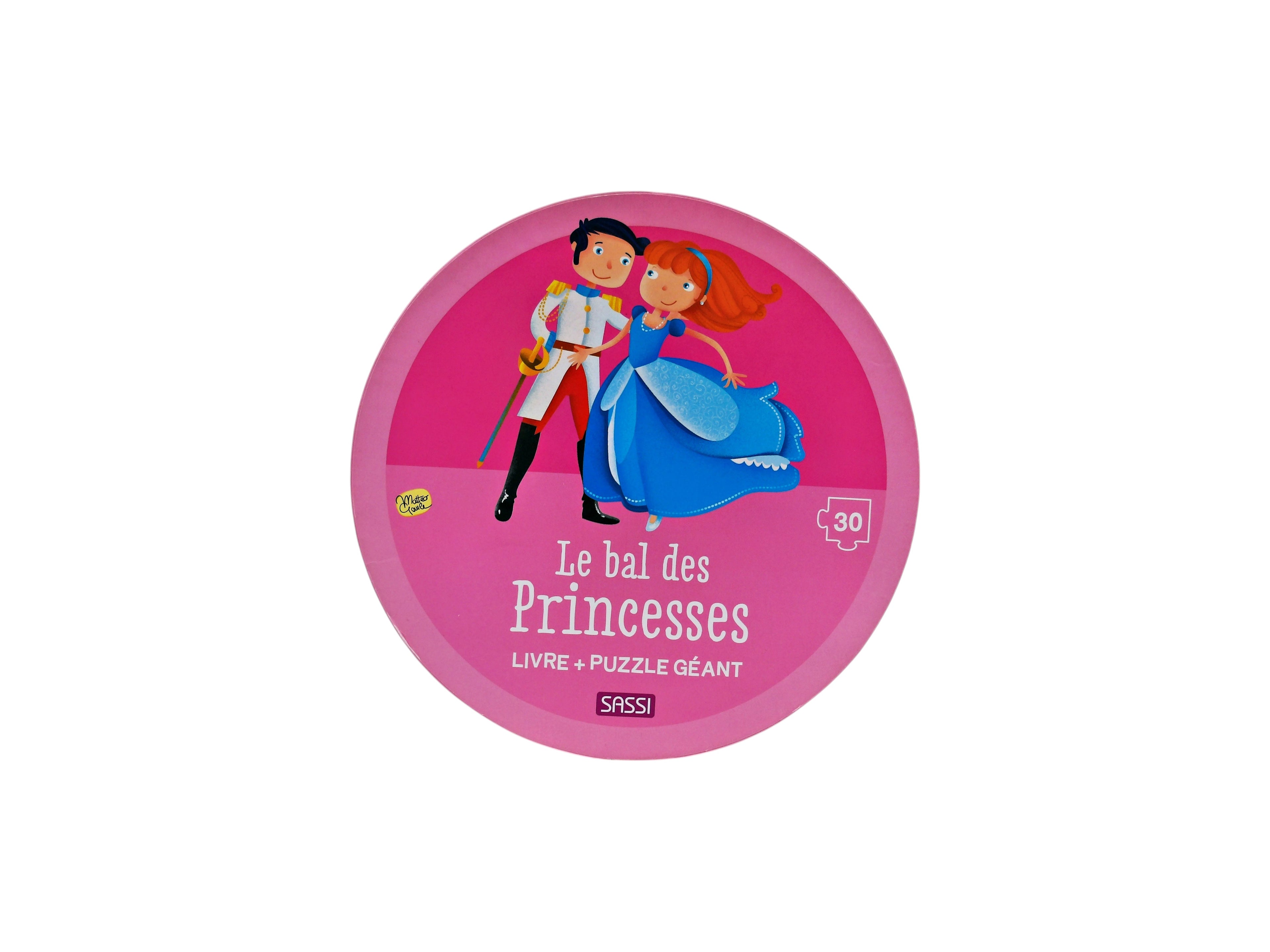 Puzzle géant - Le bal des Princesses - 30 pièces- Édition 2019