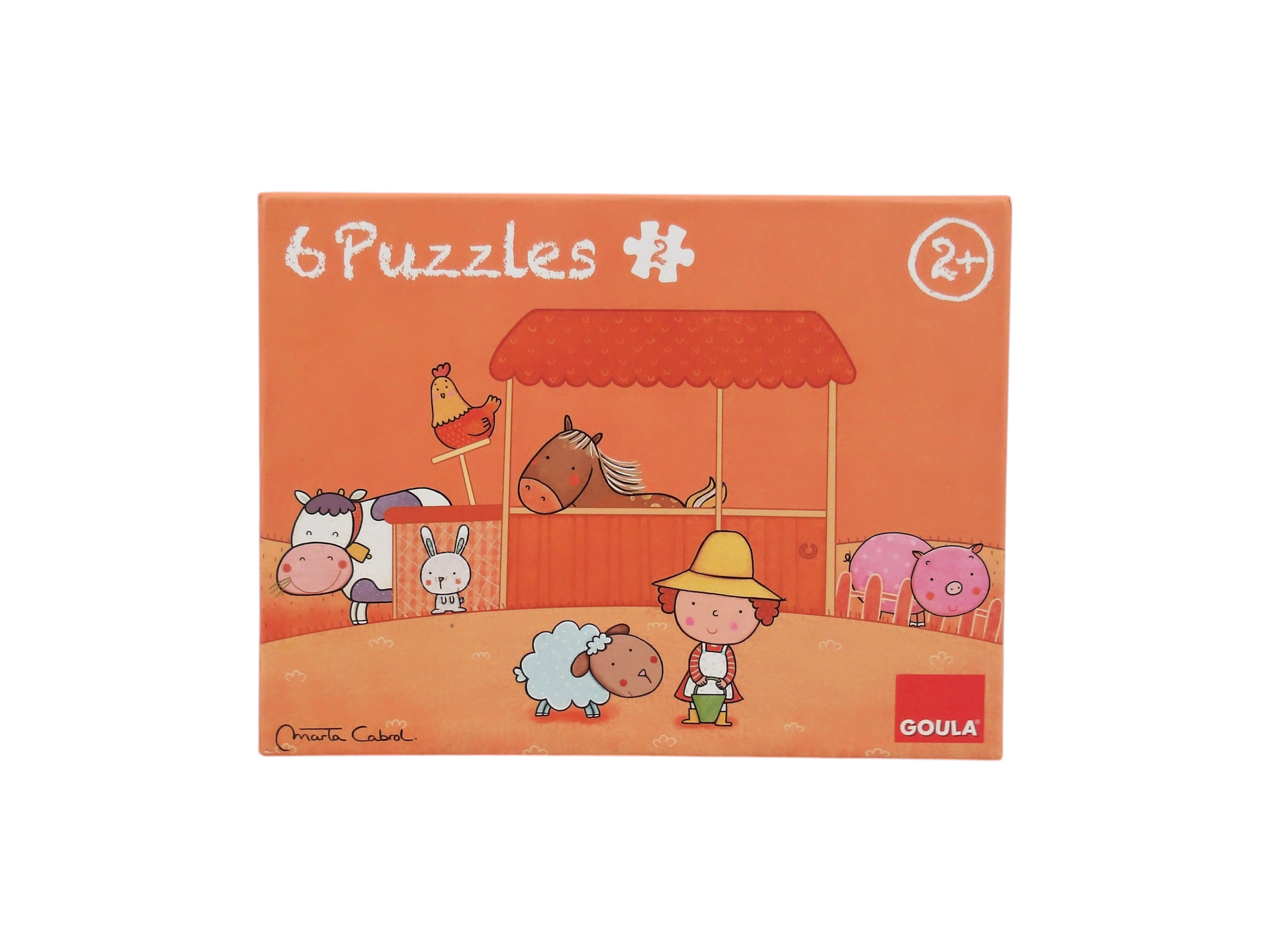 Puzzle - La ferme de Carla - 6 x 2 pièces- Édition 2013