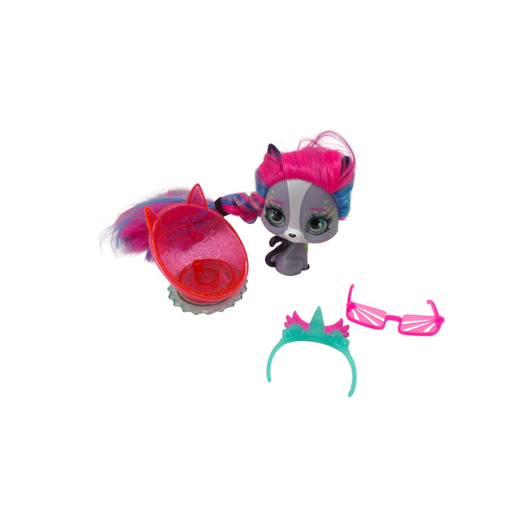 VIP Pets Mystery - Tête de chat et longs cheveux à coiffer