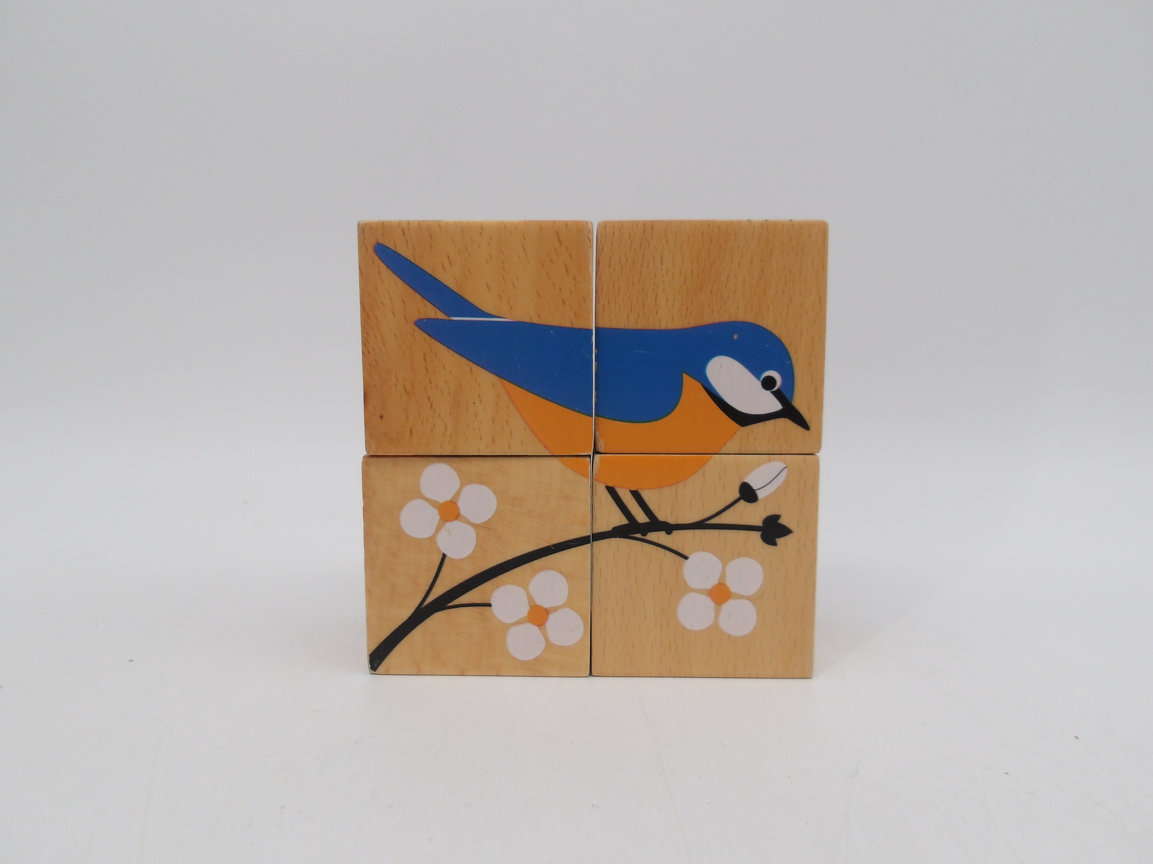 Cube en bois- Nature & Co