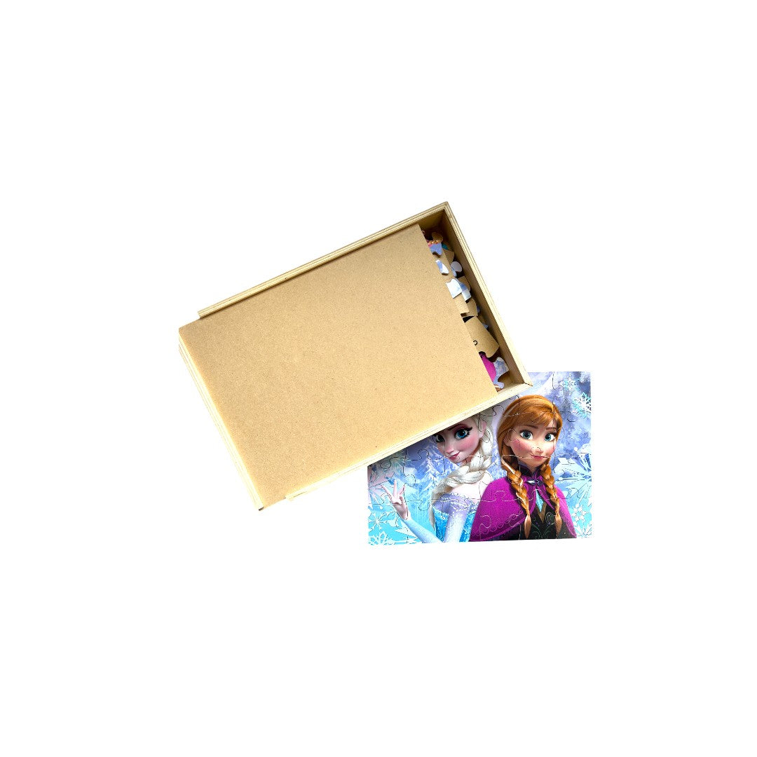 Puzzles bois - La Reine des Neiges - 3x24 pièces