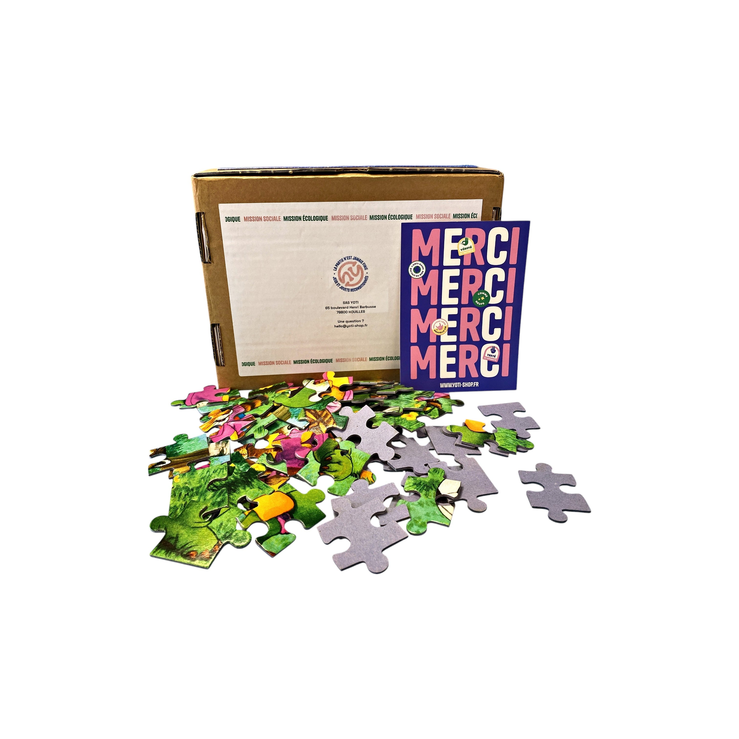 Puzzle - Franklin avec ses amis - 60 pièces