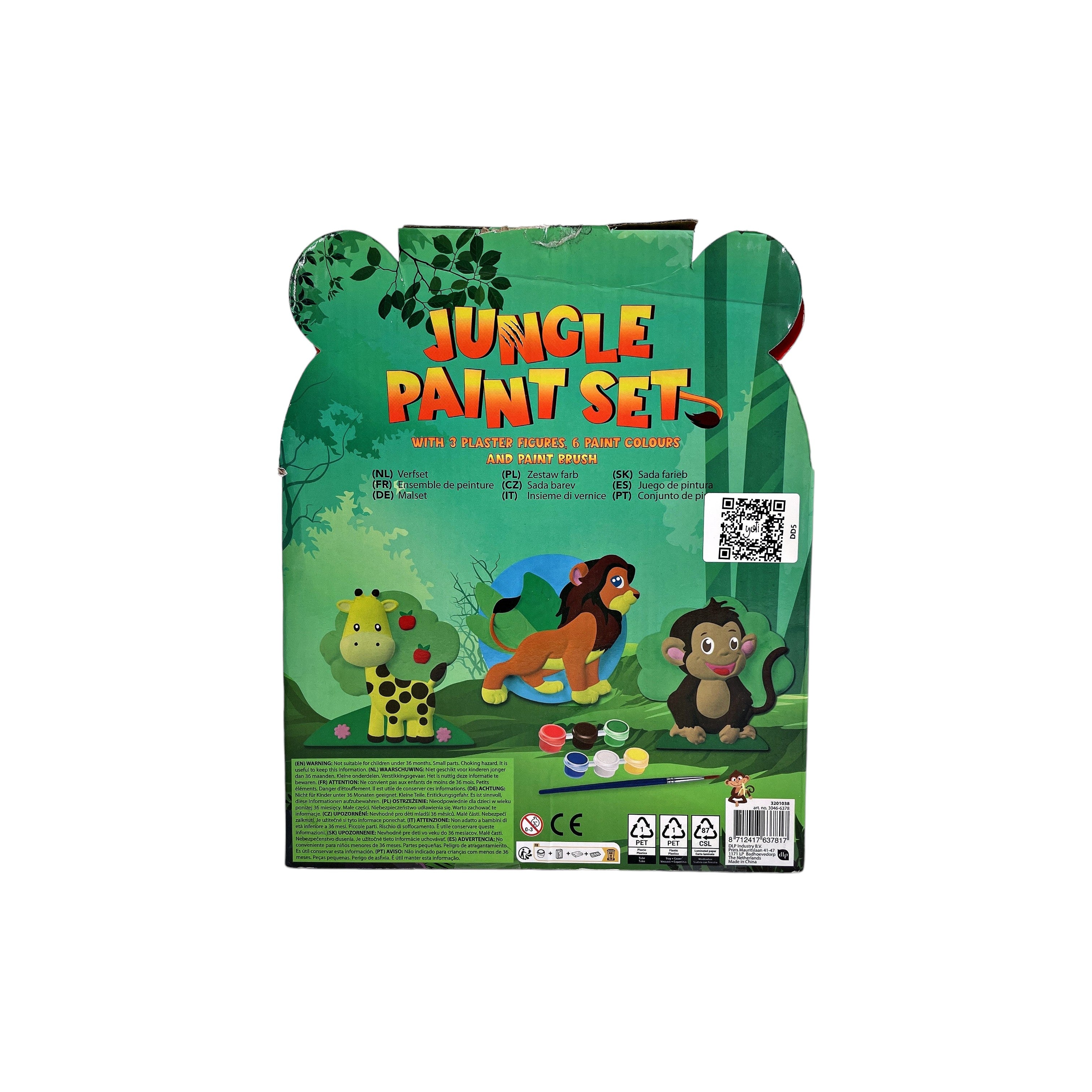 Set de peinture - Figurines jungle - x3