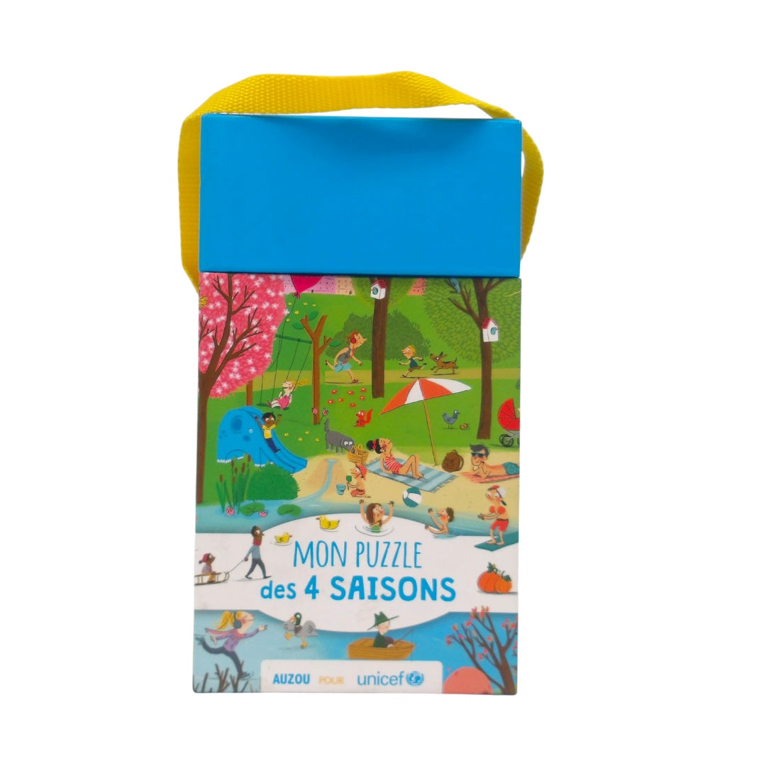Mon puzzle des 4 saisons - Unicef - 100 pièces- Édition 2017
