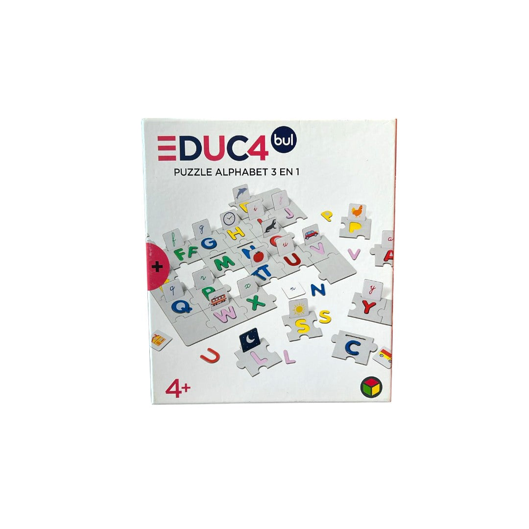Educabul - Puzzle alphabet 3 en 1