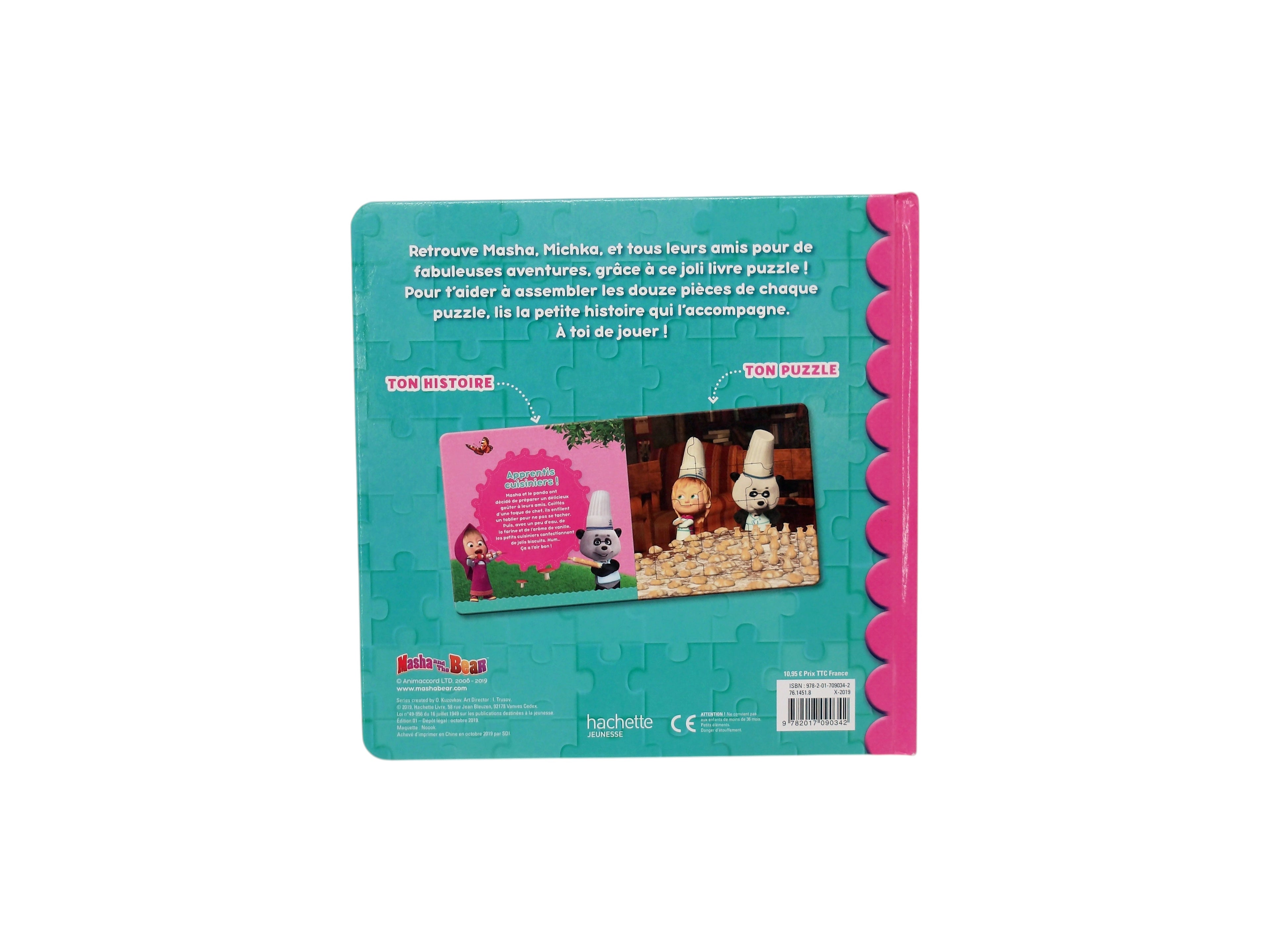 Masha et Michka - Mon joli livre puzzle