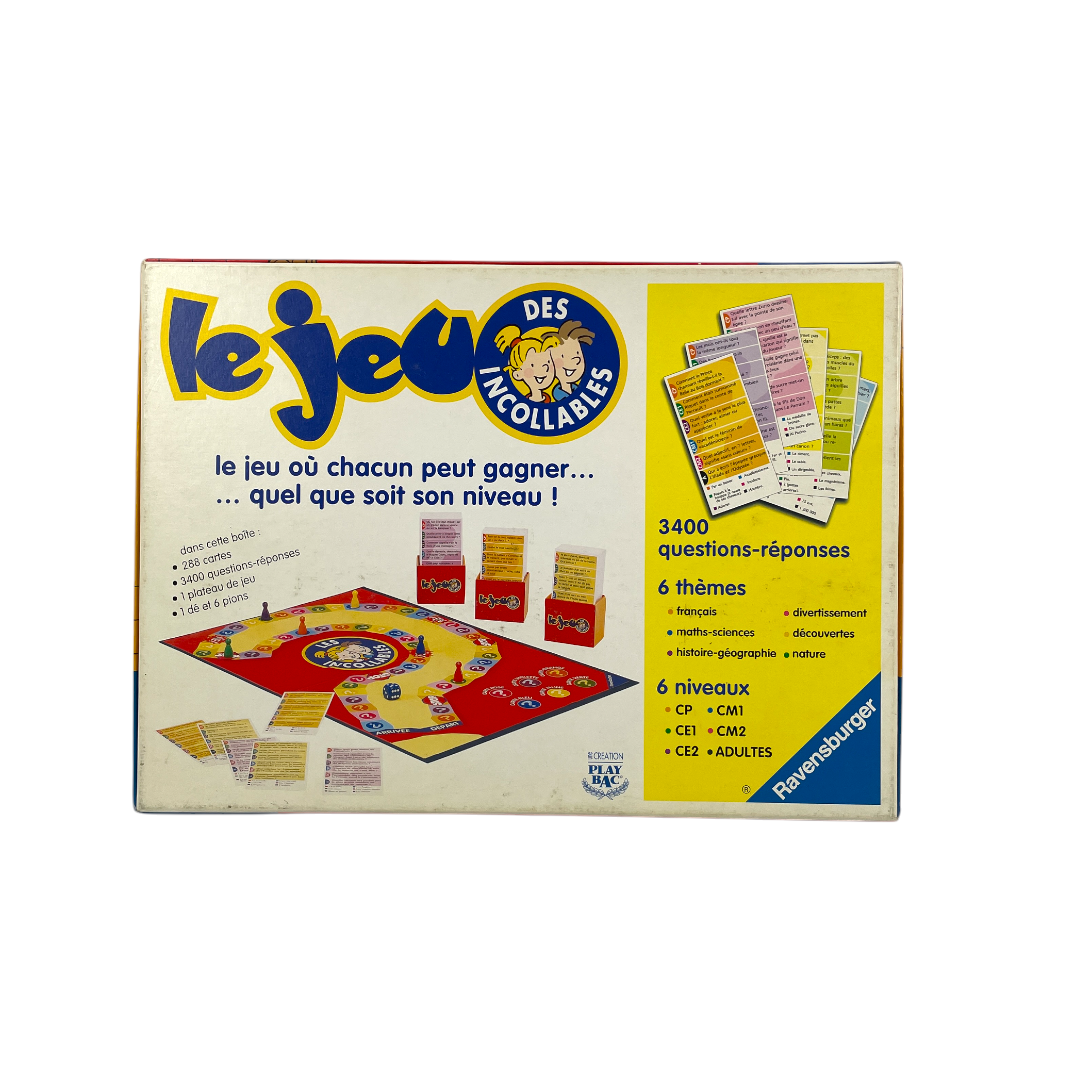 Les incollables - Le jeu- Édition 2003