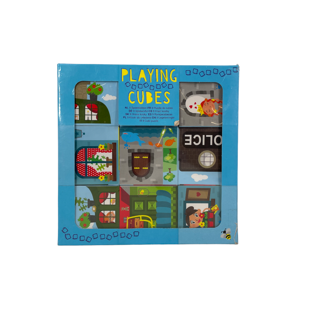 Puzzle cubes - Maison - 9 pièces