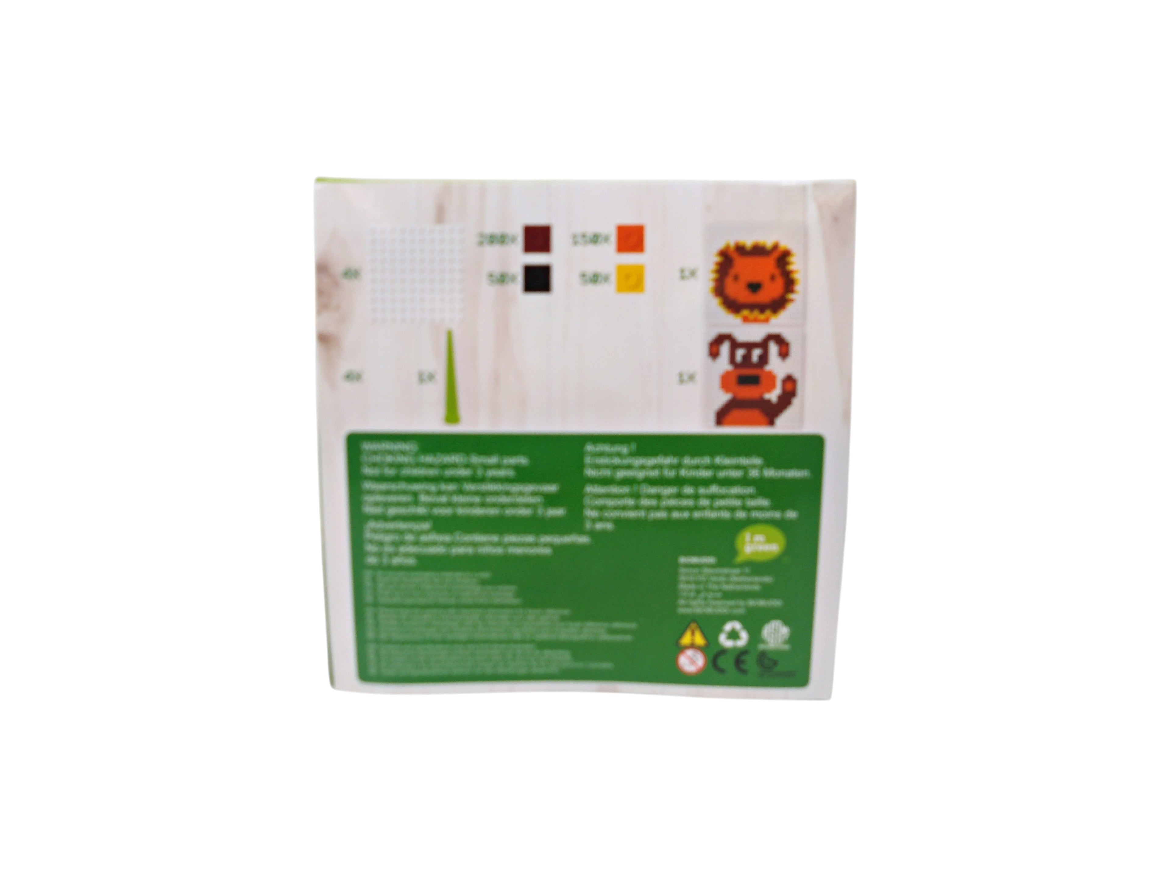 Biobuddi pixel - Chien et lion