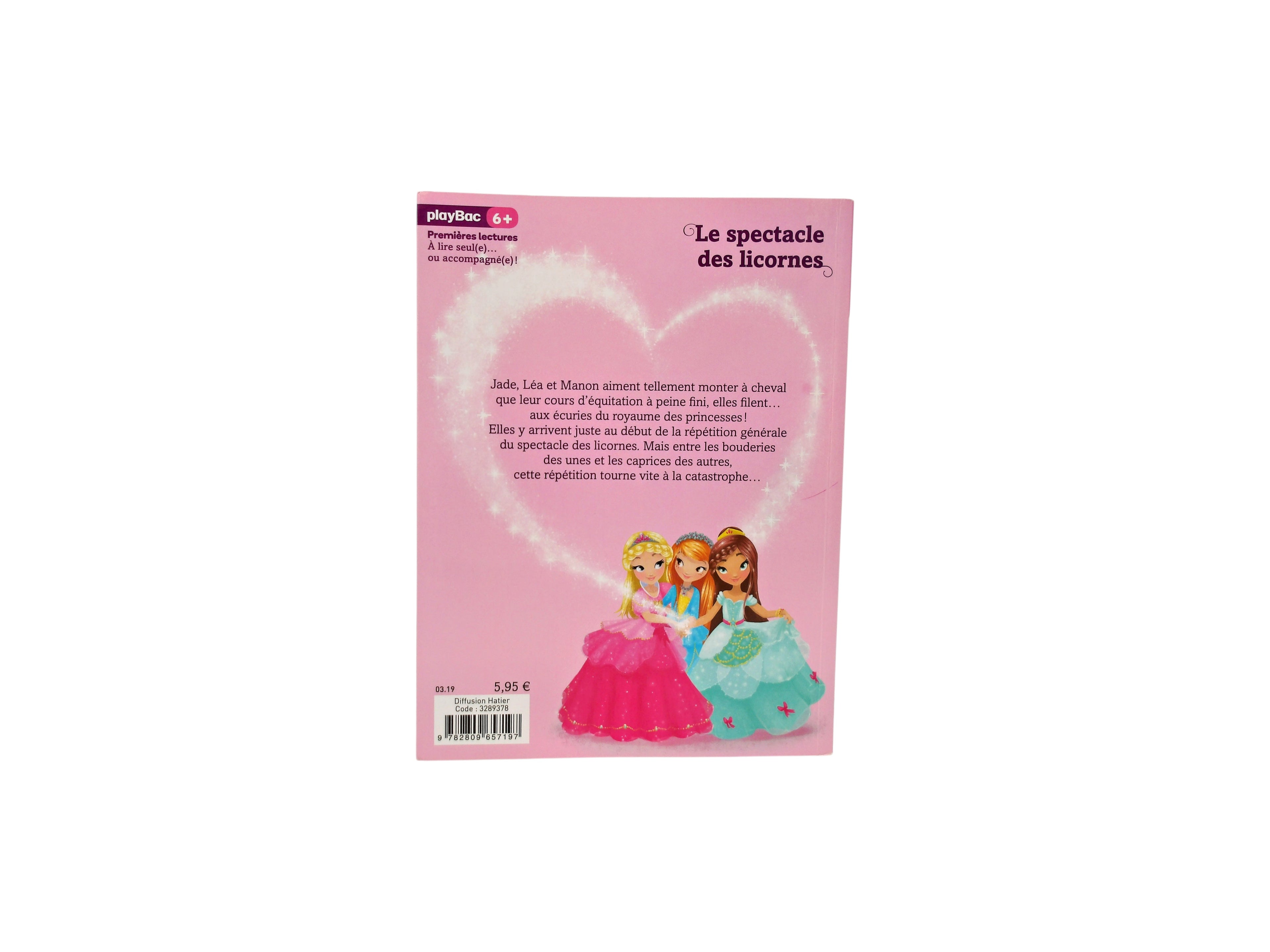 Premières lectures - Un, deux, trois... Princesses - Le spectacle des licornes