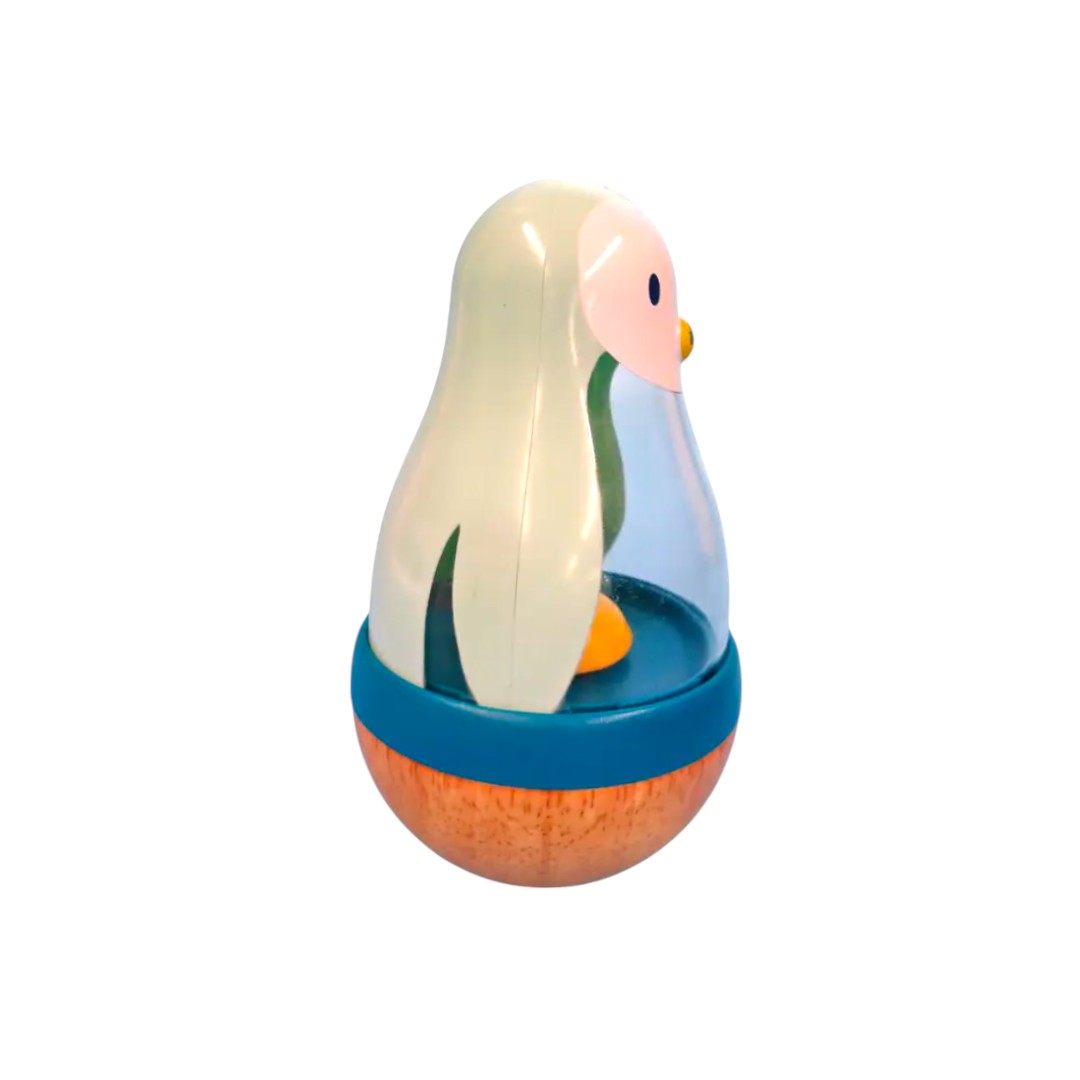 Culbuto - Pingouin à bascule - Hochet