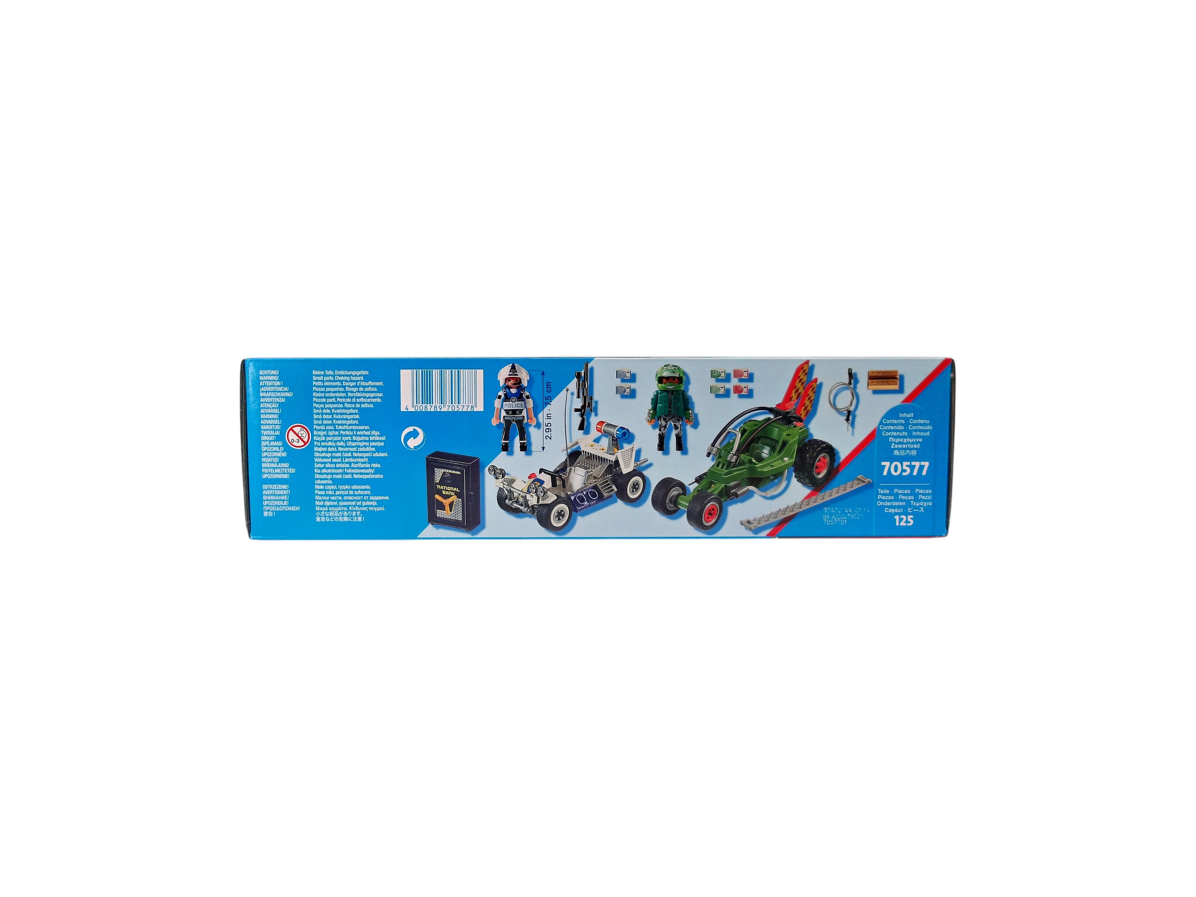 City Action - Police karts de police et bandit - Set 70577