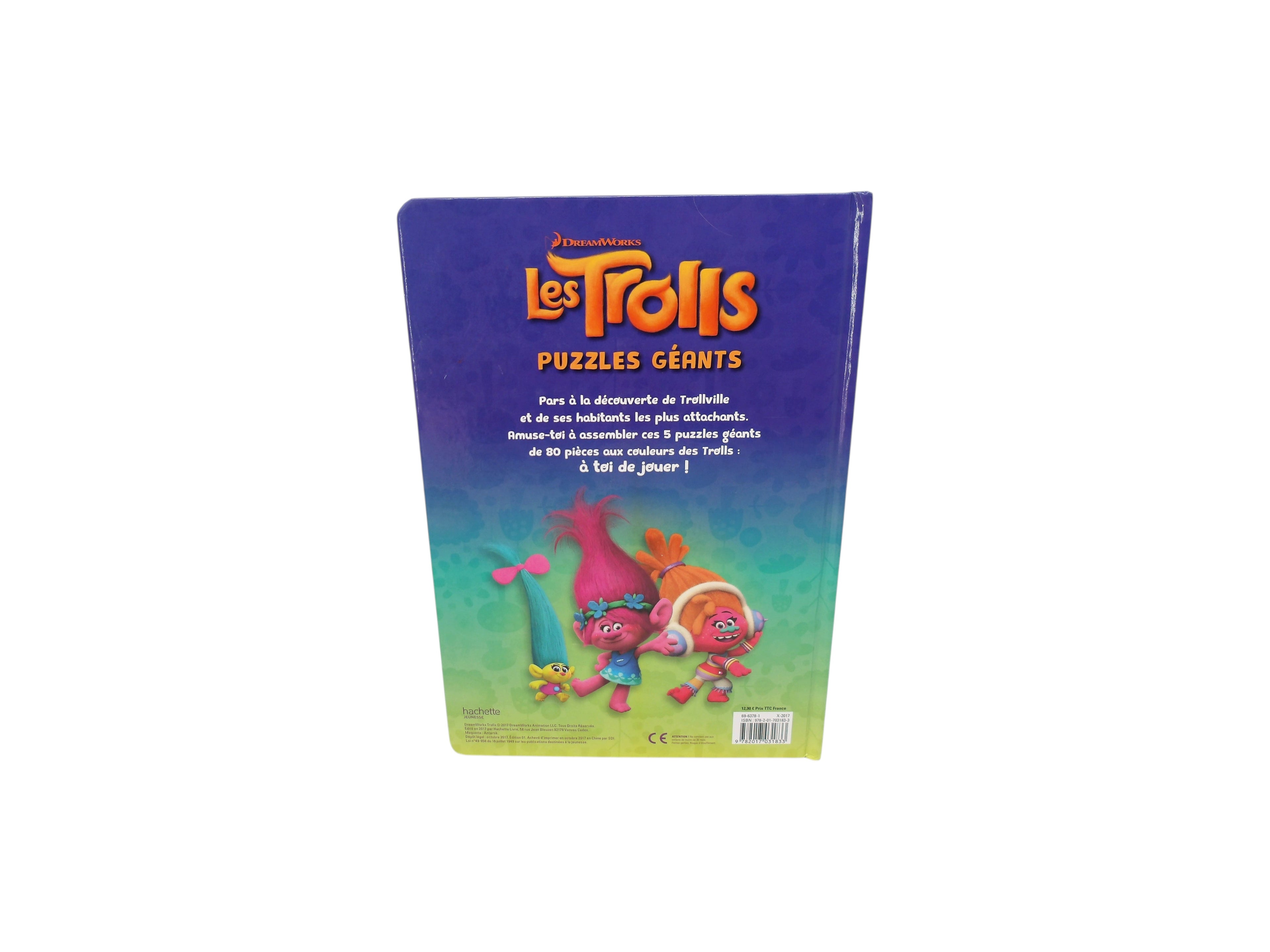 Livre puzzles - Les trolls