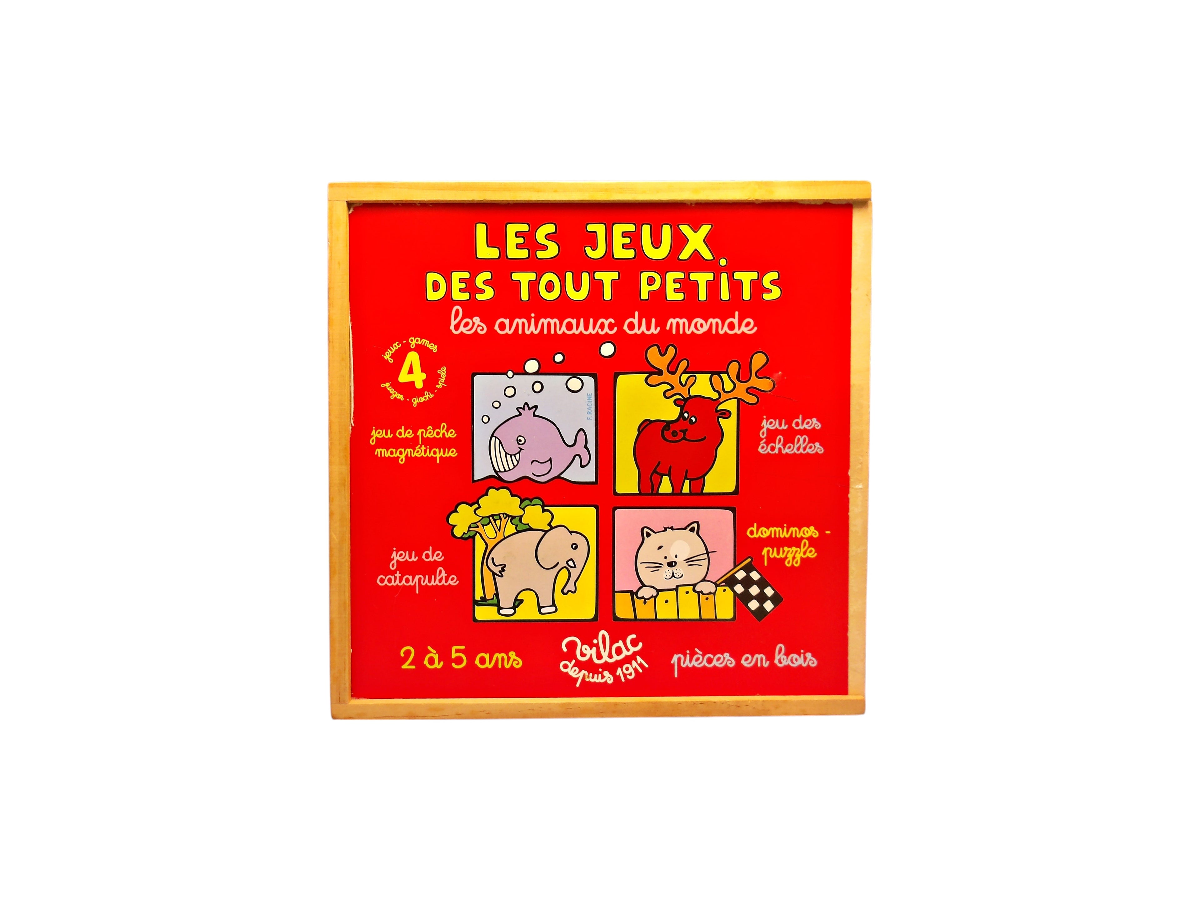 Les jeux des tout petits - Les animaux du Monde