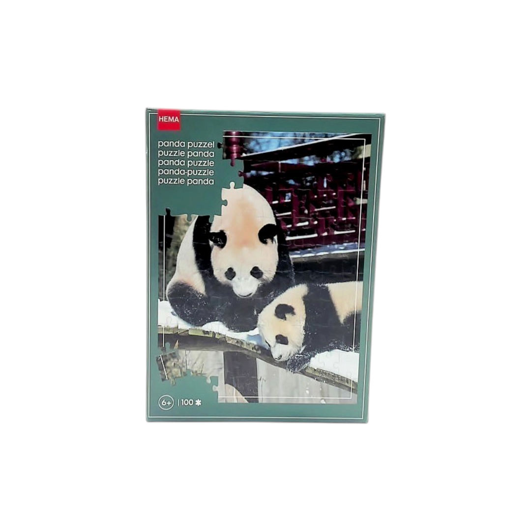 Puzzle - Panda - 100 pièces