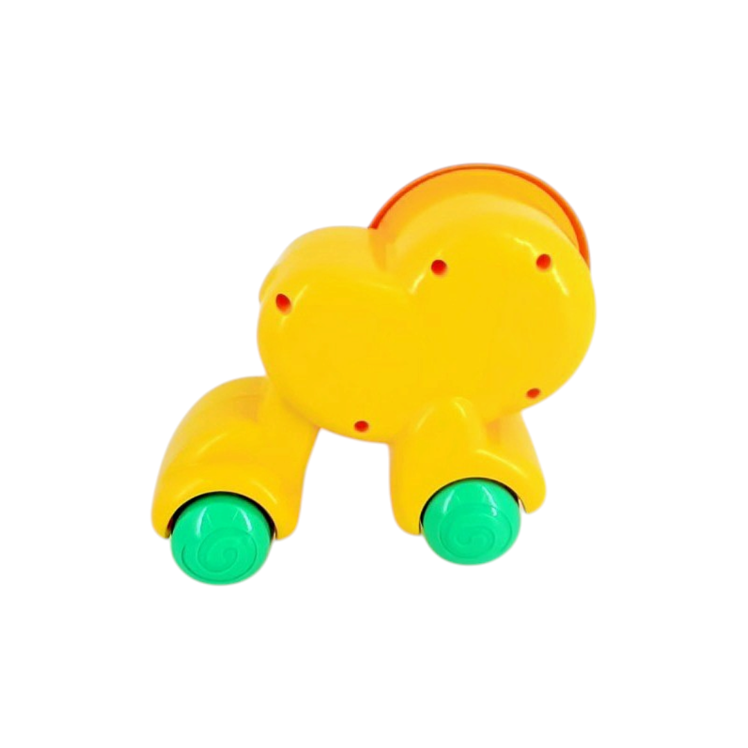 Lion à roulettes - Push and go