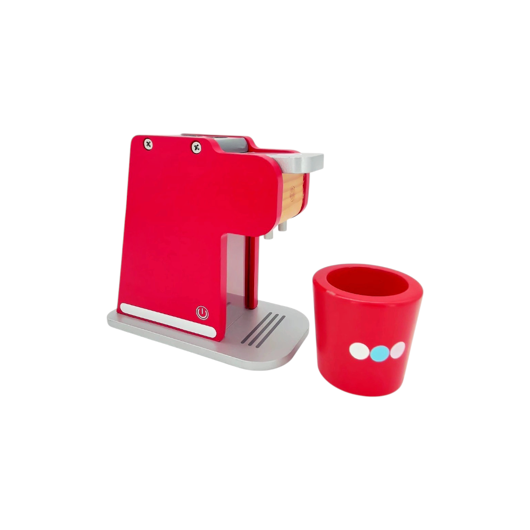Machine à café en bois