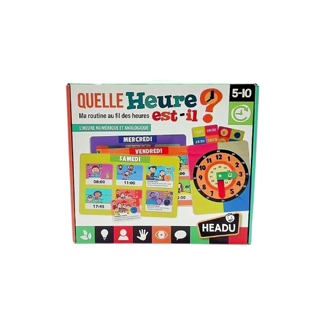 Quelle heure est-il ?
