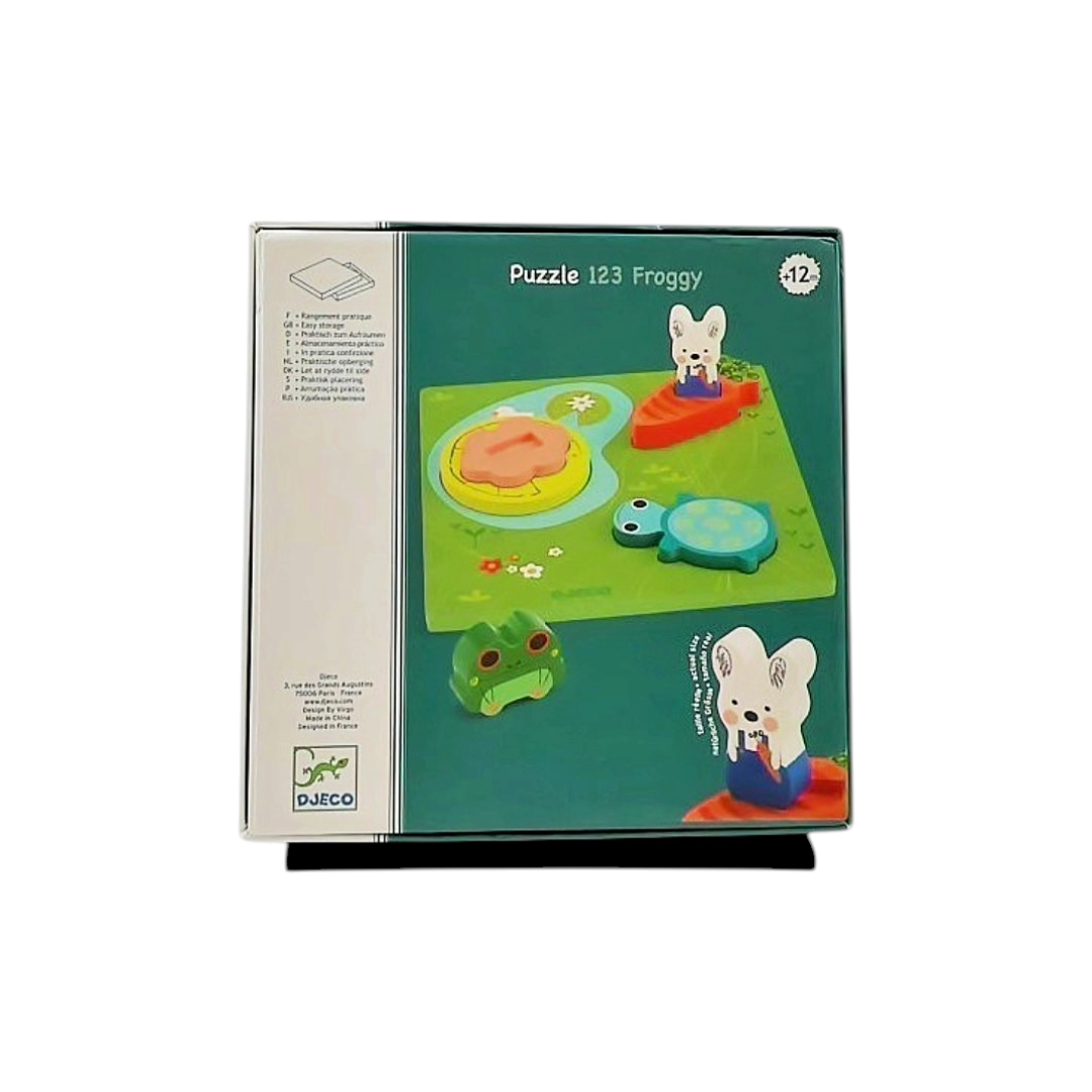 Puzzle 1, 2, 3 Froggy