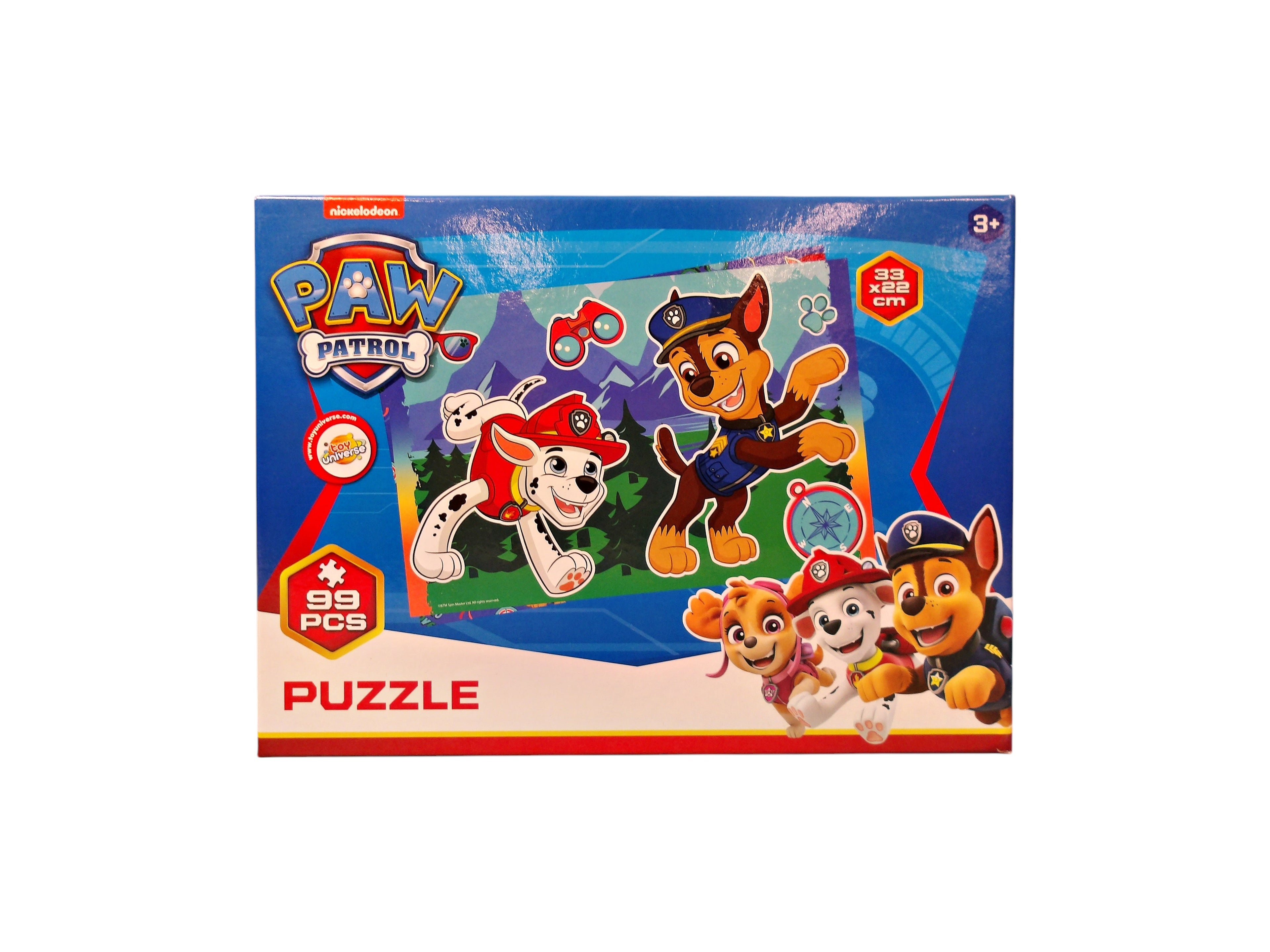 Puzzle - Paw Patrol - 99 pièces