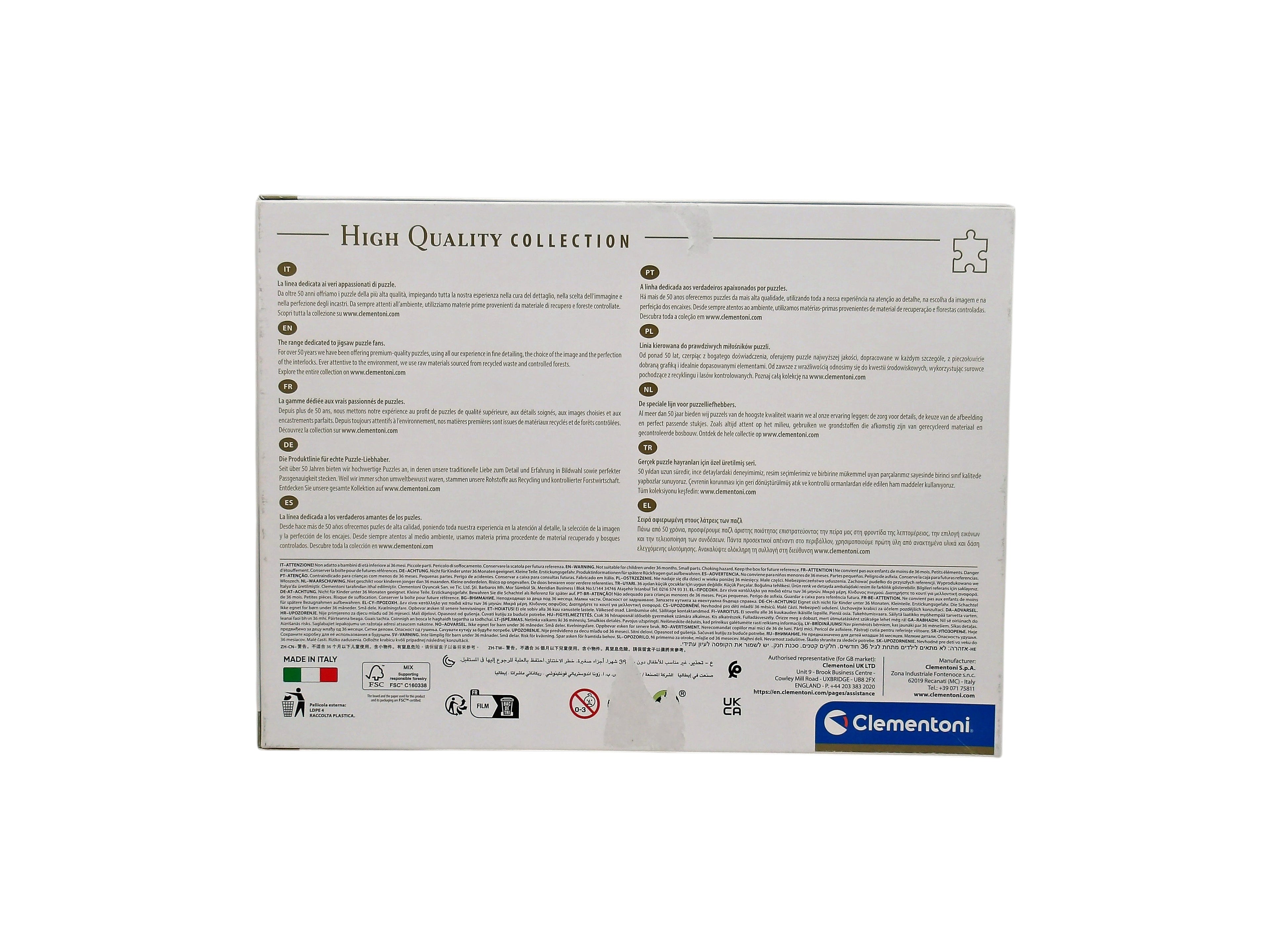 Puzzle 500 pièces - Fiat 500