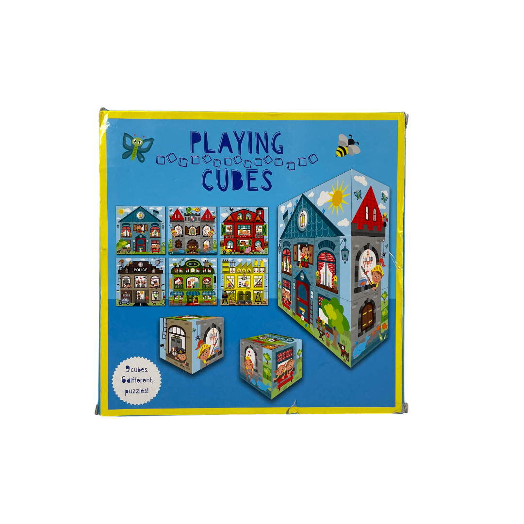 Puzzle cubes - Maison - 9 pièces