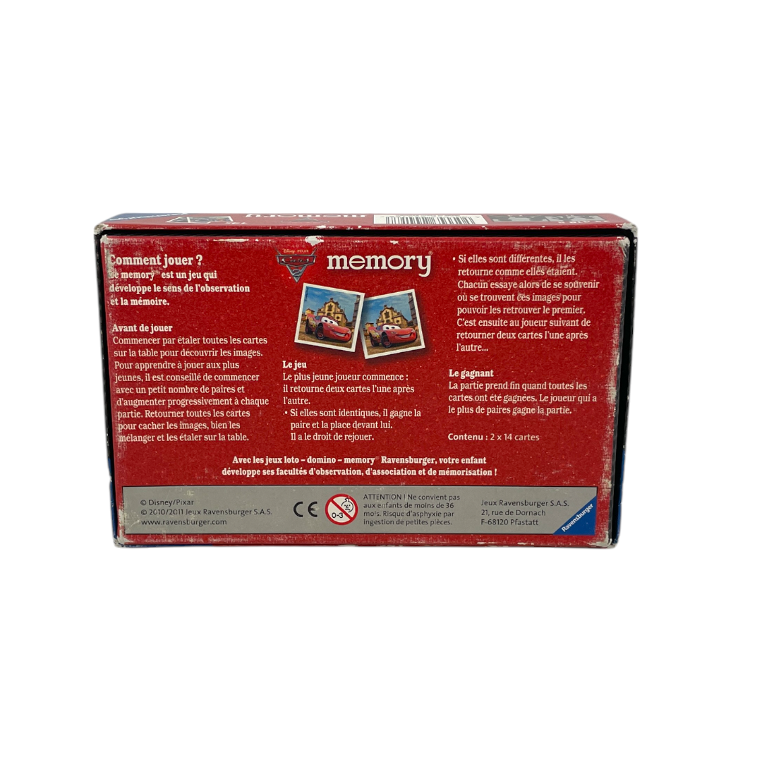 Memory Disney Cars 2- Édition 2011