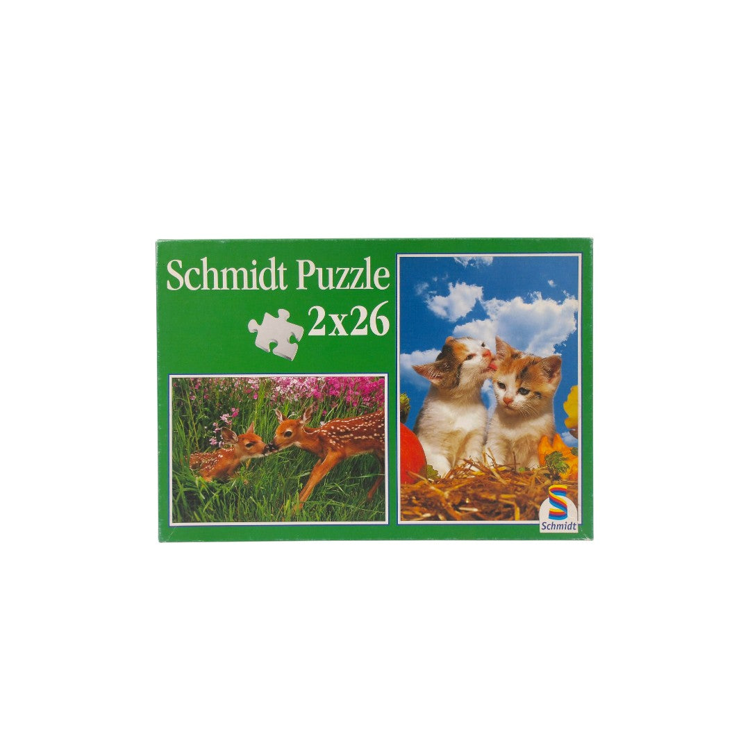 Puzzle - Bisou Animaux 2x26