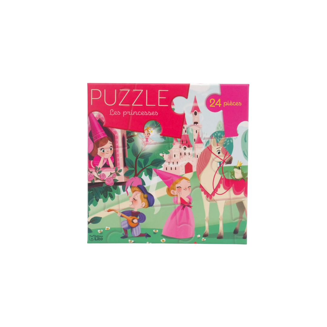 Puzzle - Les princesses - 24 pièces- Édition 2020