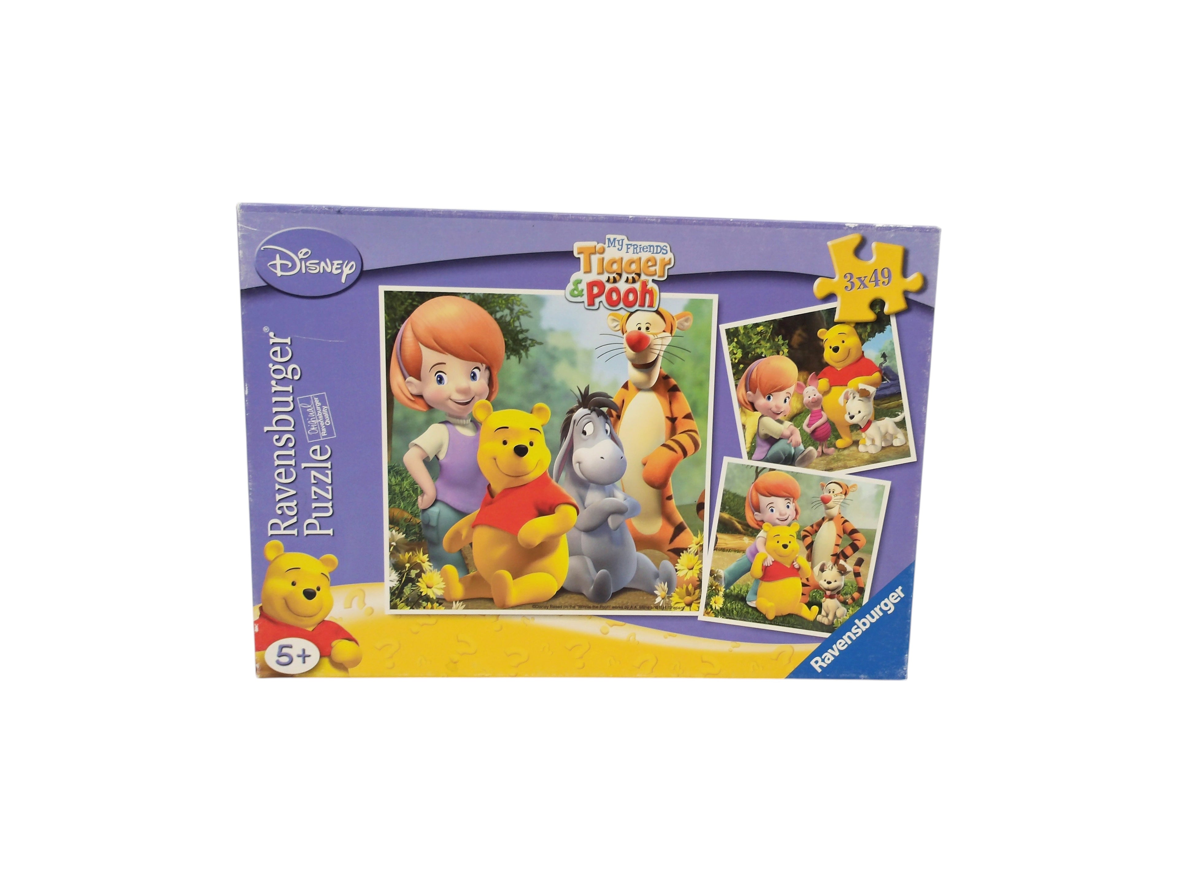 Puzzle - My friends Tigrou et Winnie - 3 x 49 pièces