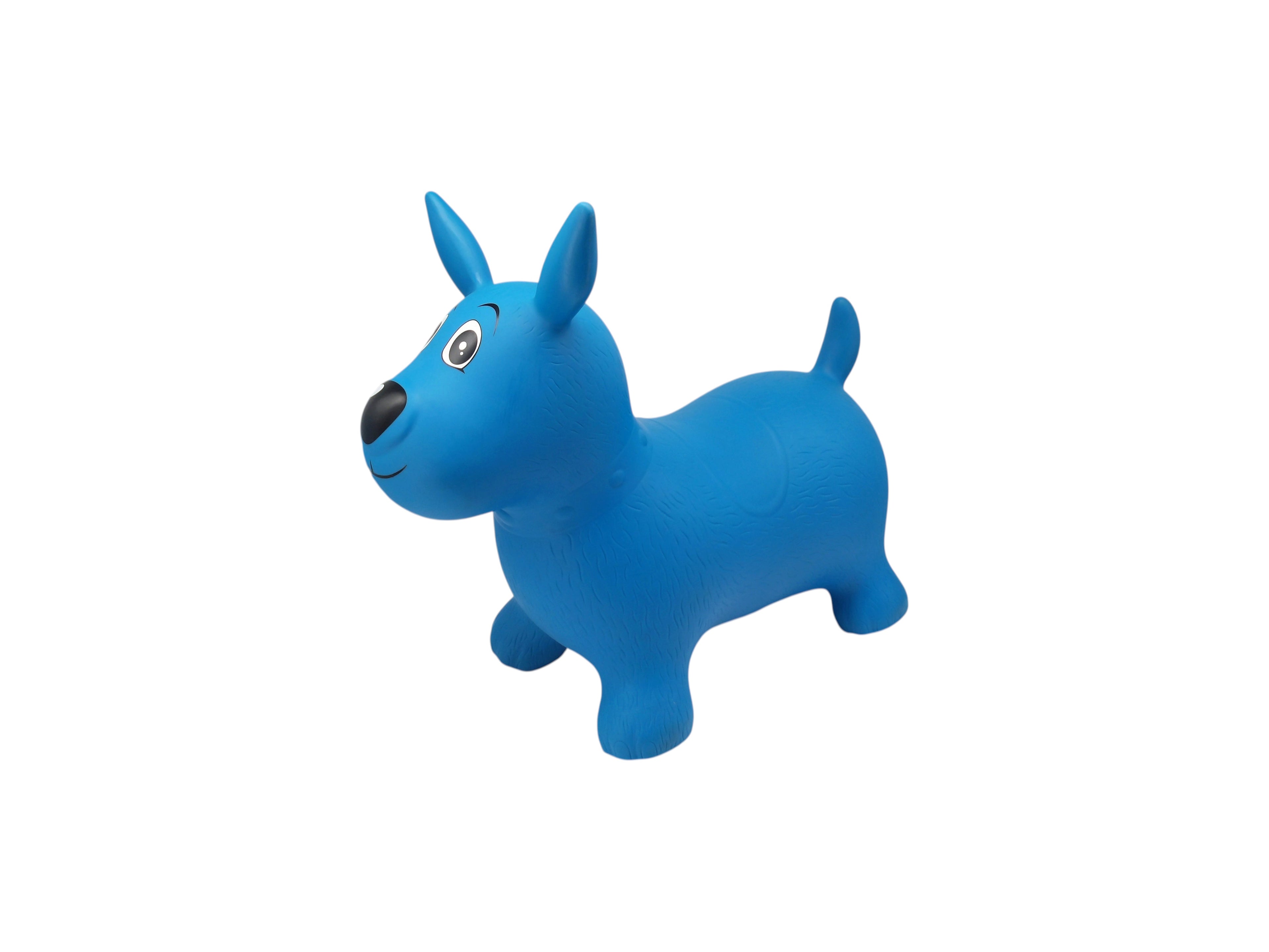 Animal sauteur - Chien bleu