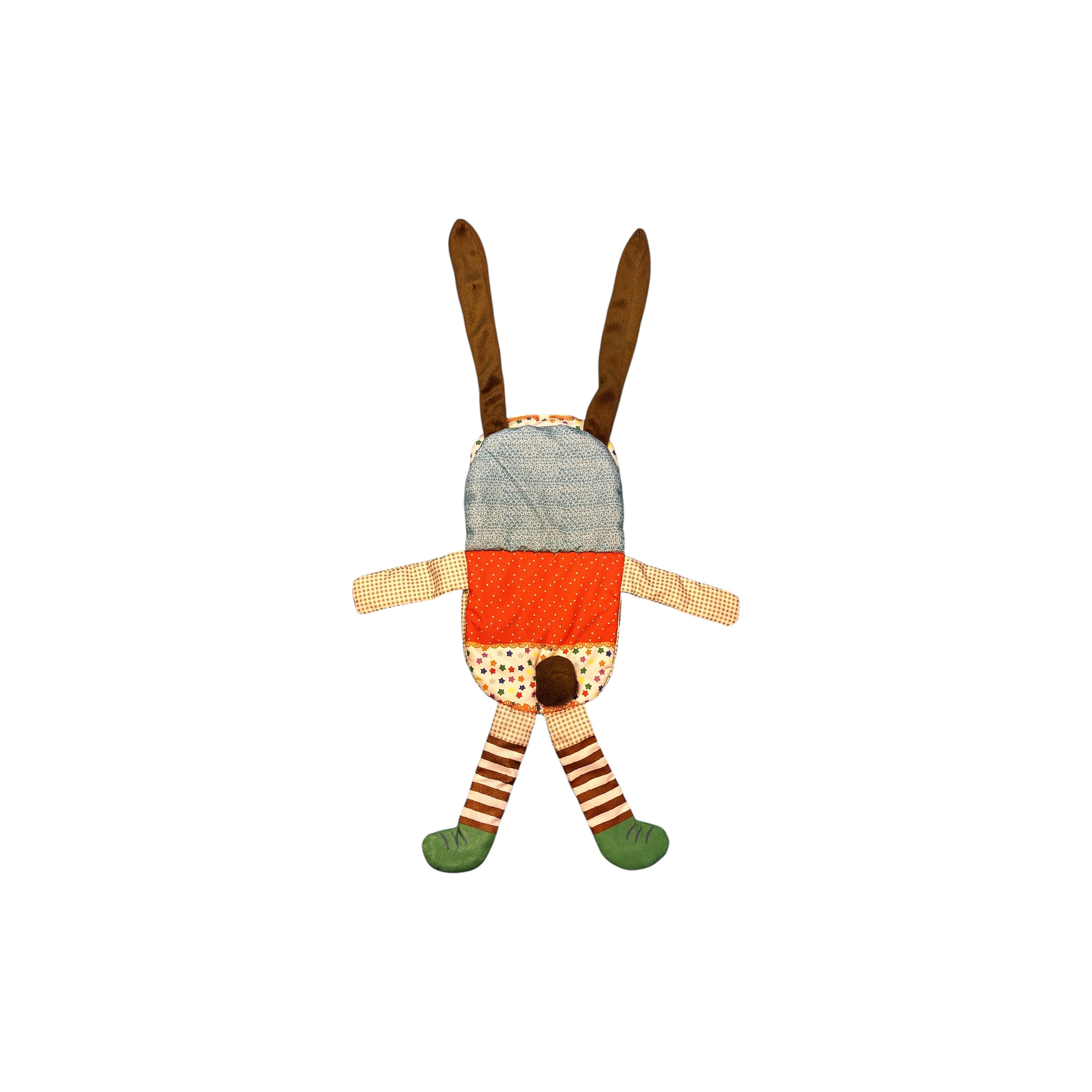 Livre tissu - Lapin - Visages