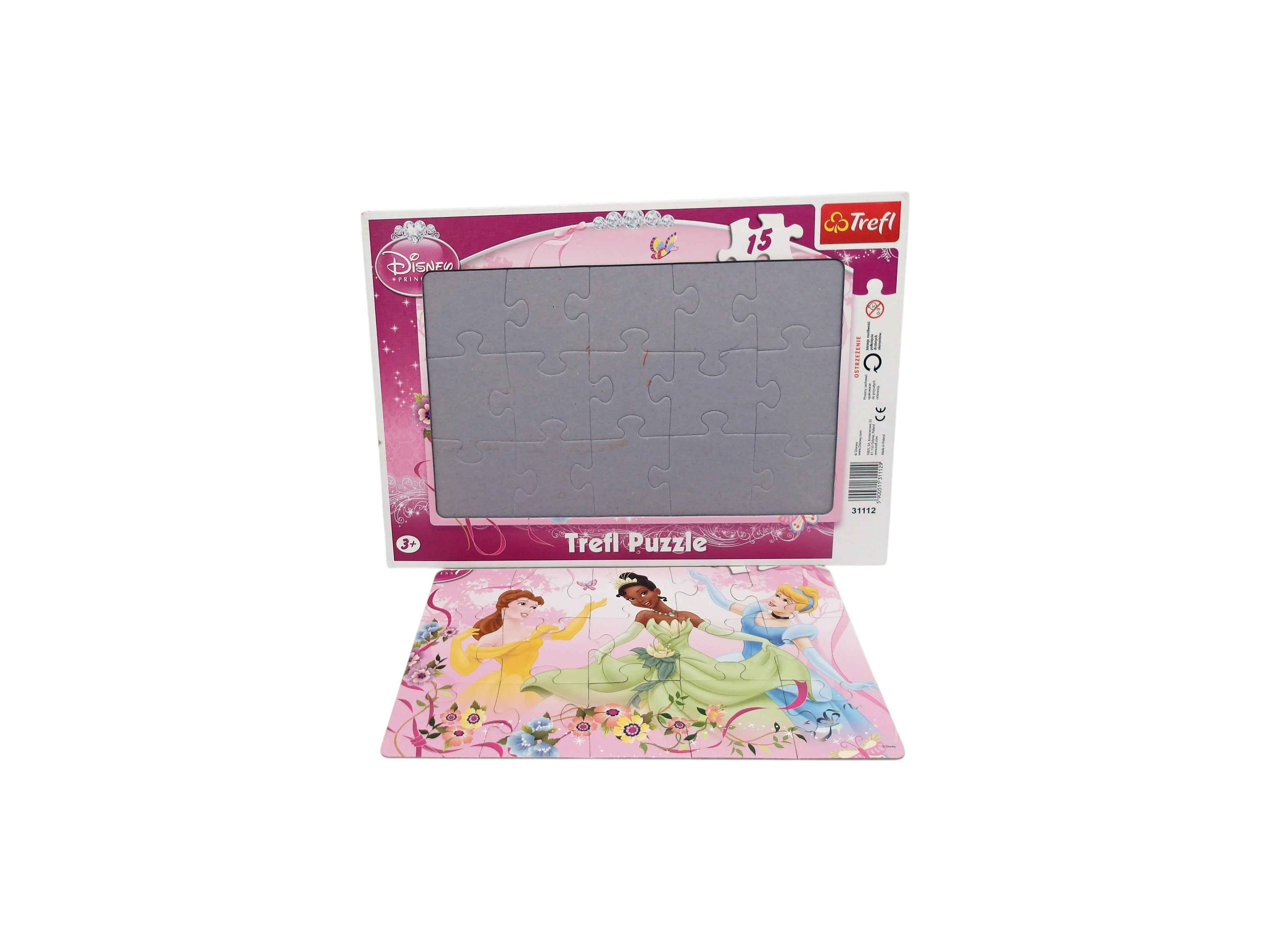 Puzzle cadre - Princesses Disney - 15 pièces