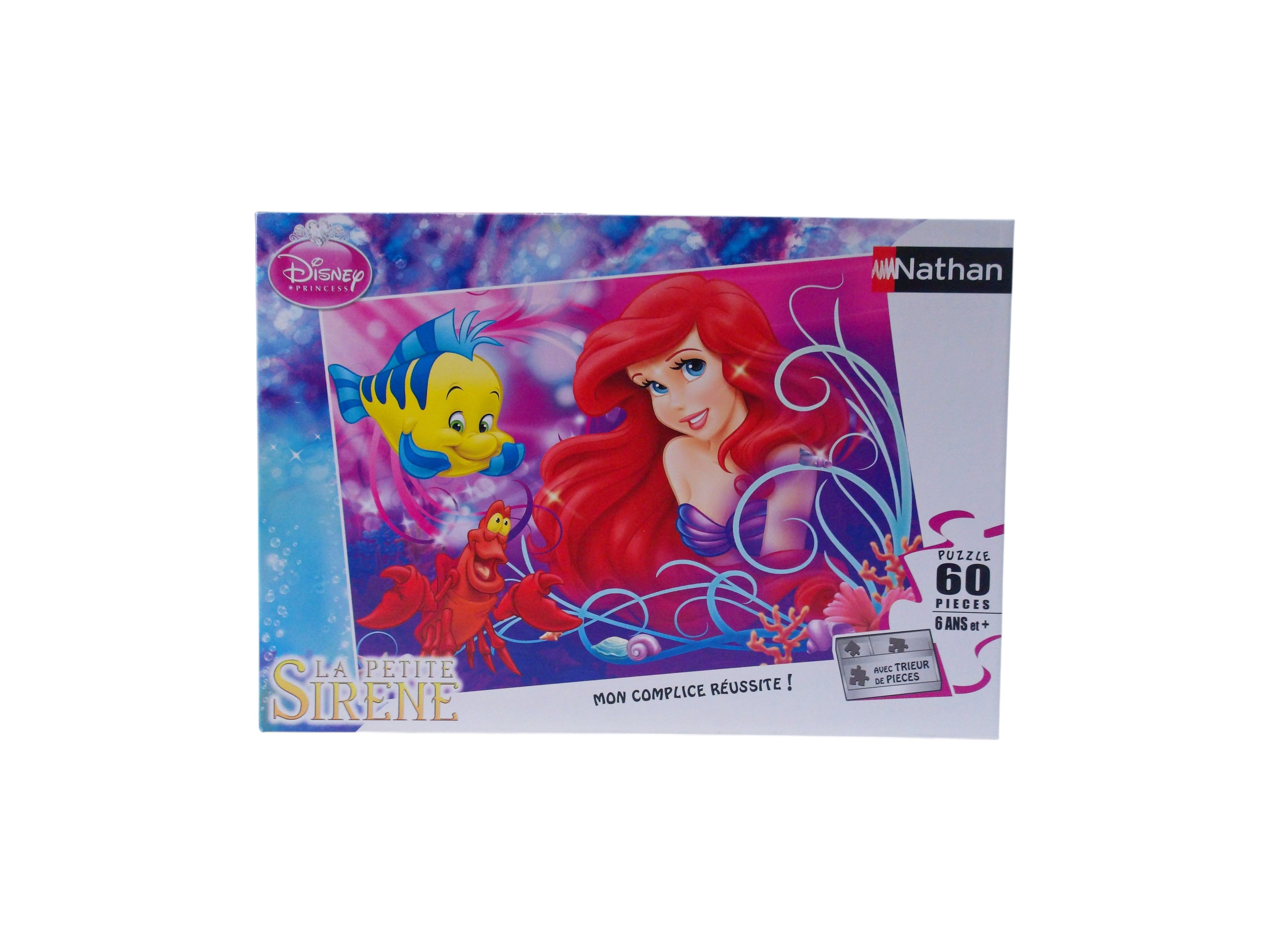 Puzzle - Jolie petite sirène - 60 pièces