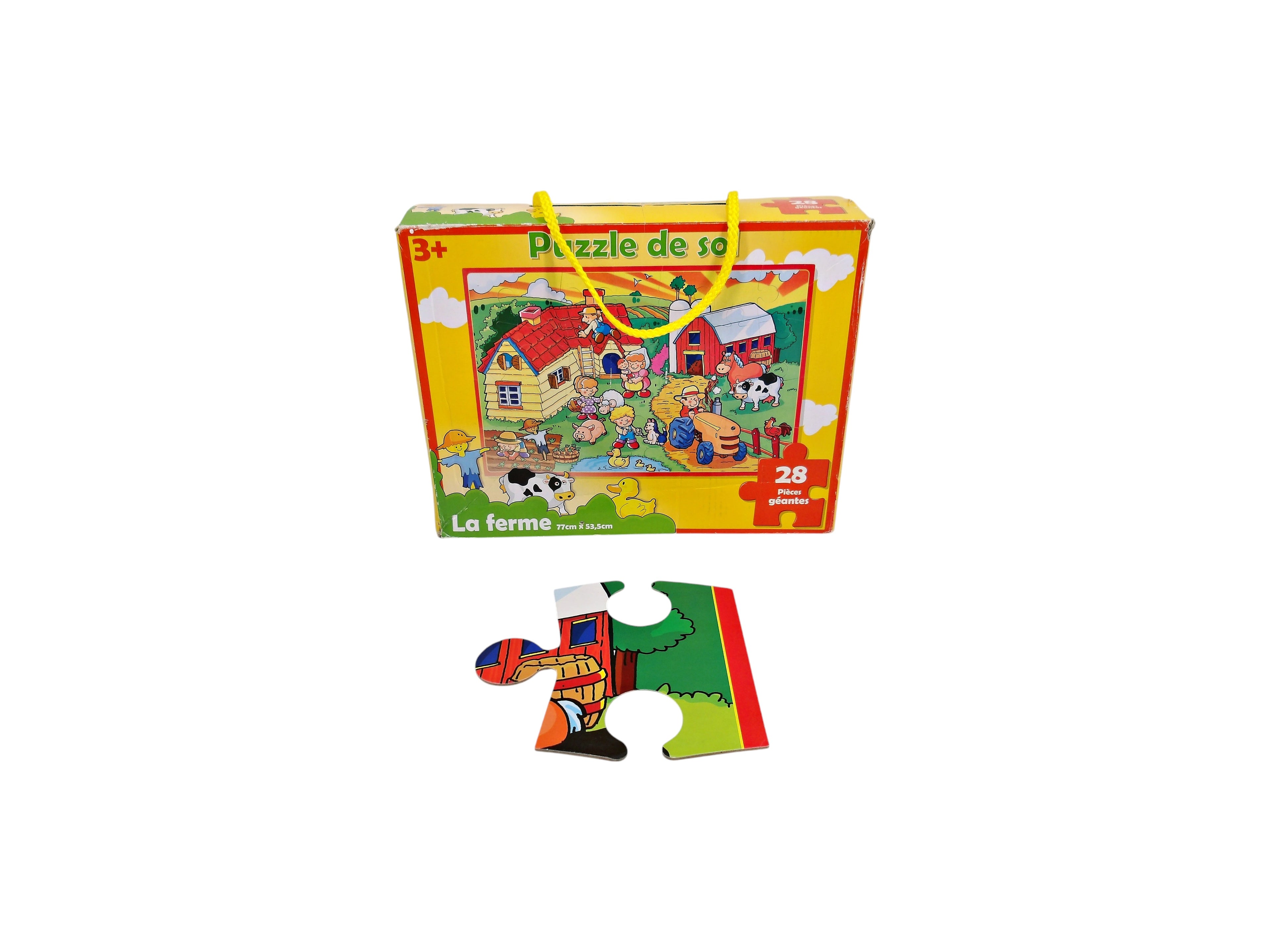 Puzzle de sol - La ferme - 28 pièces