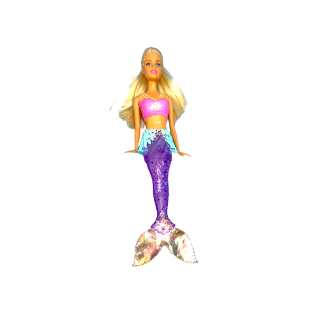 Jouet d occasion reconditionne Barbie Dreamtopia sirene sparkle light Mattel Yoti Boutique