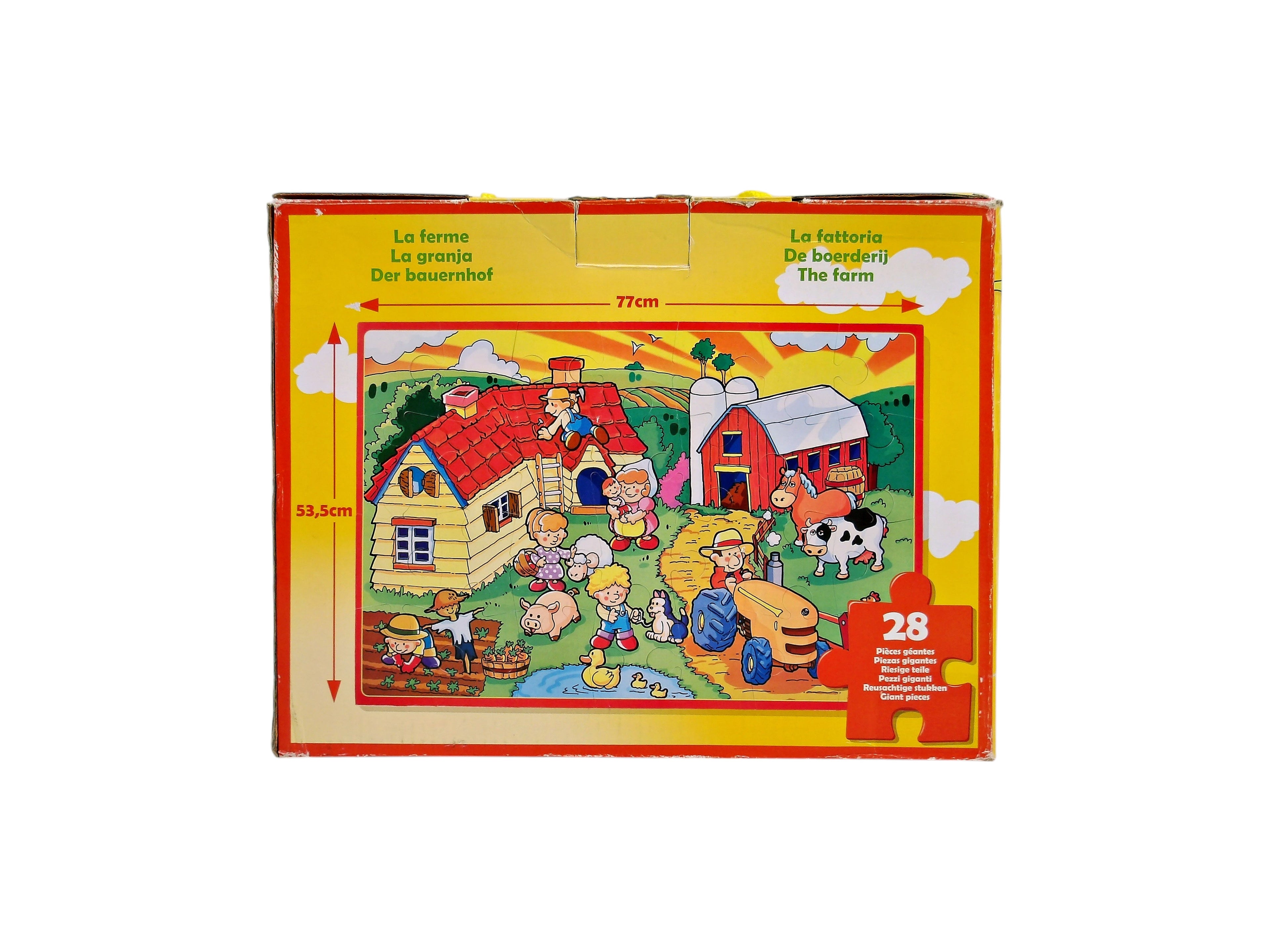 Puzzle de sol - La ferme - 28 pièces