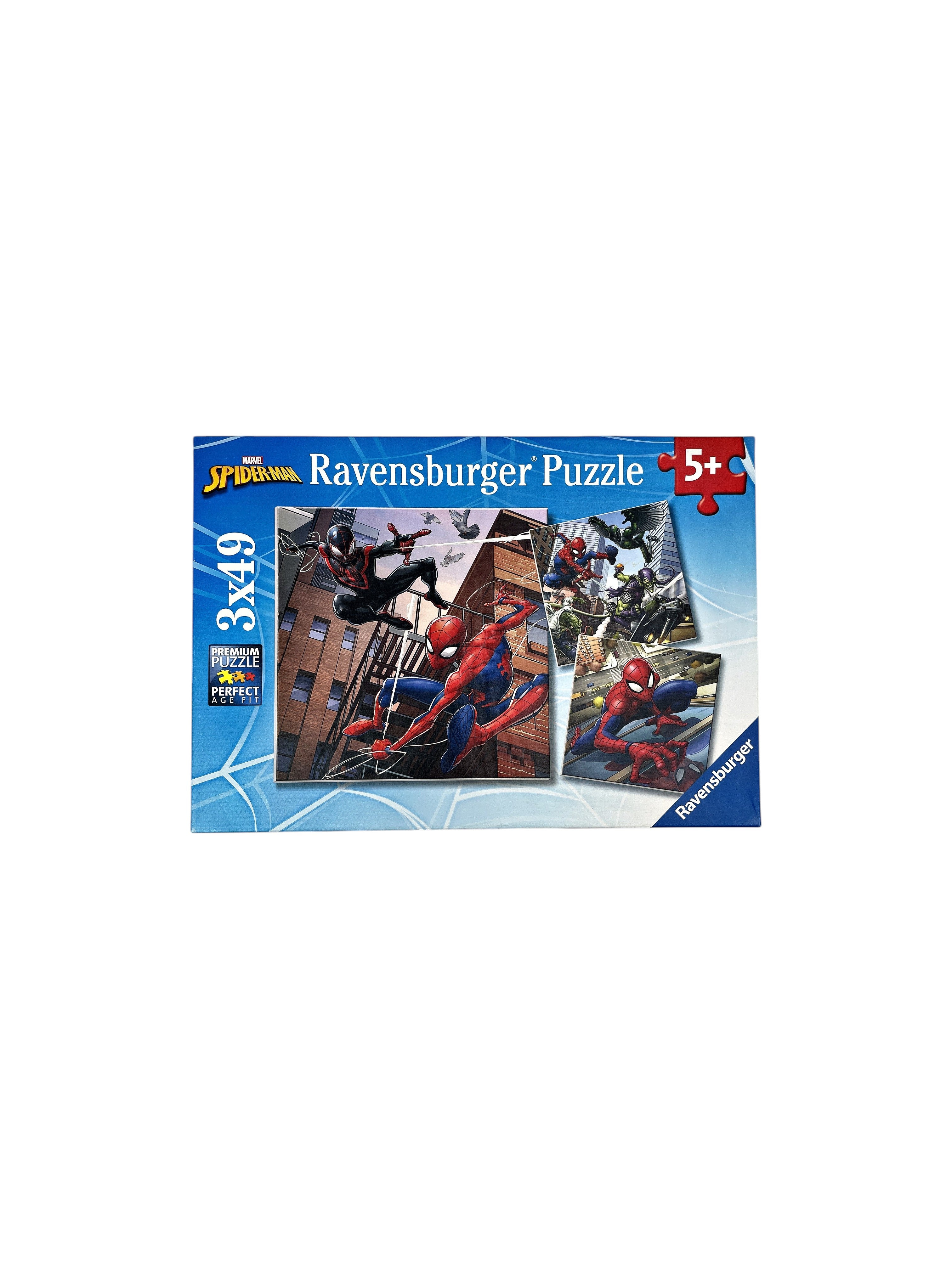 Puzzles - Spider-man en action - 3x49 pièces- Édition 2017