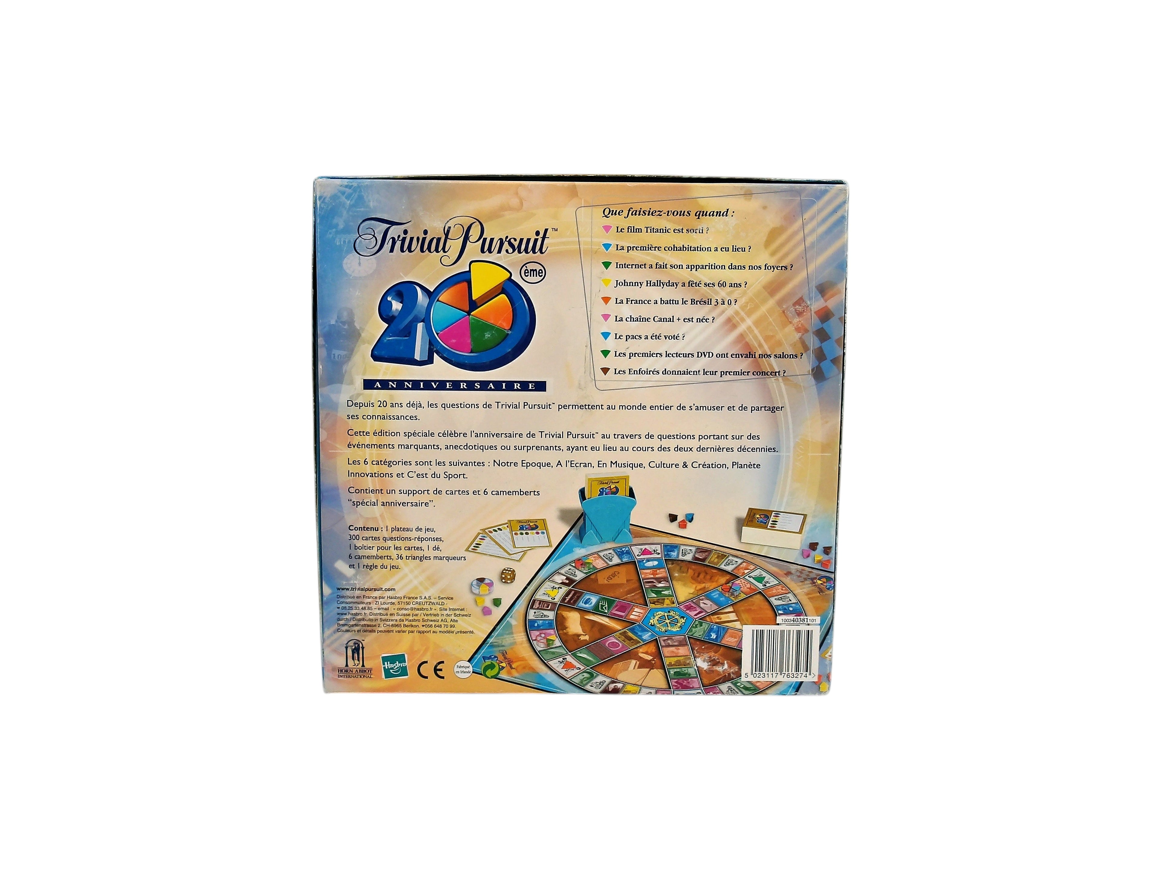 Trivial Pursuit - 20ème anniversaire -- Édition 2004