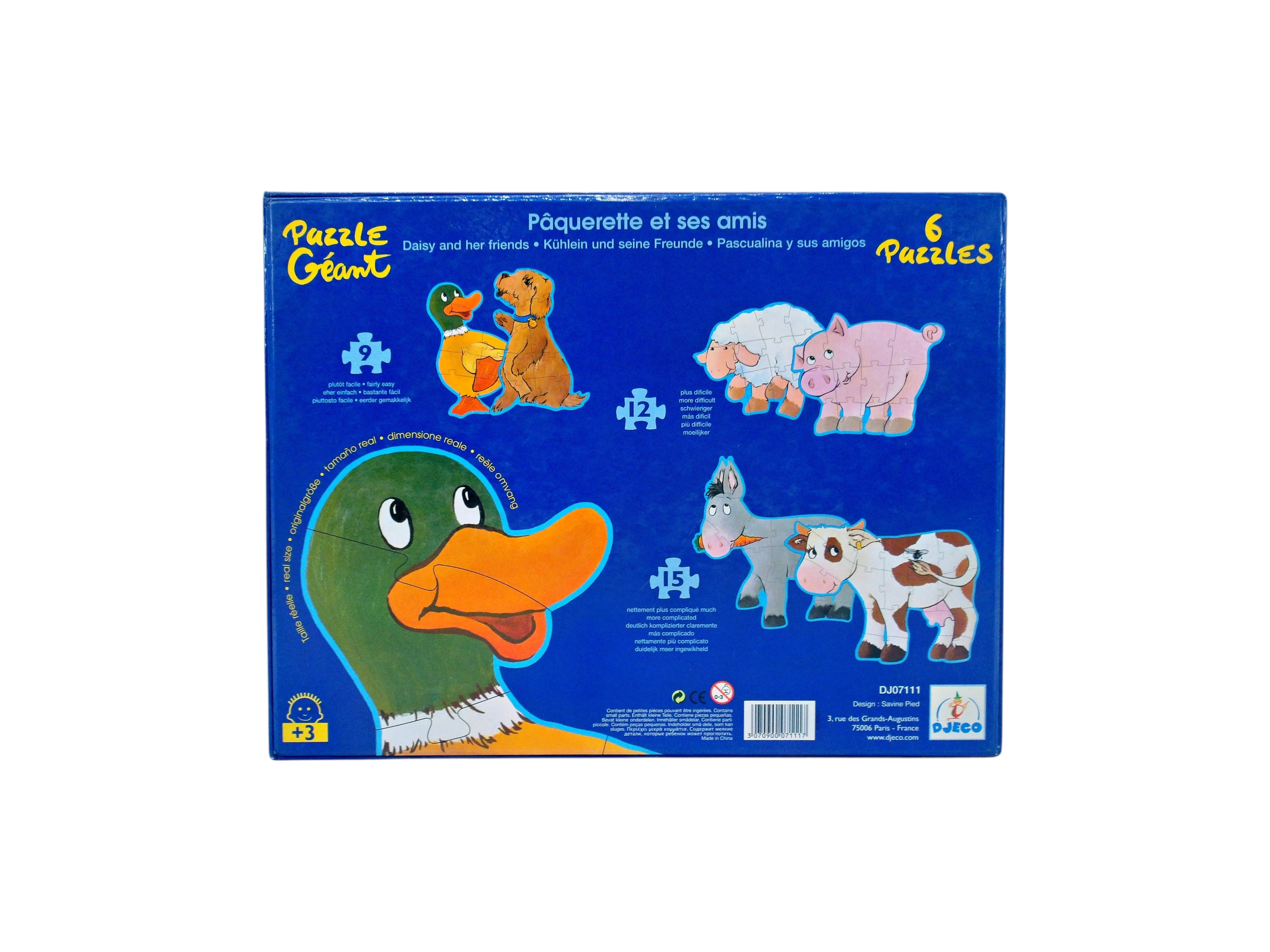 Puzzle géant - Pâquerette & ses amis