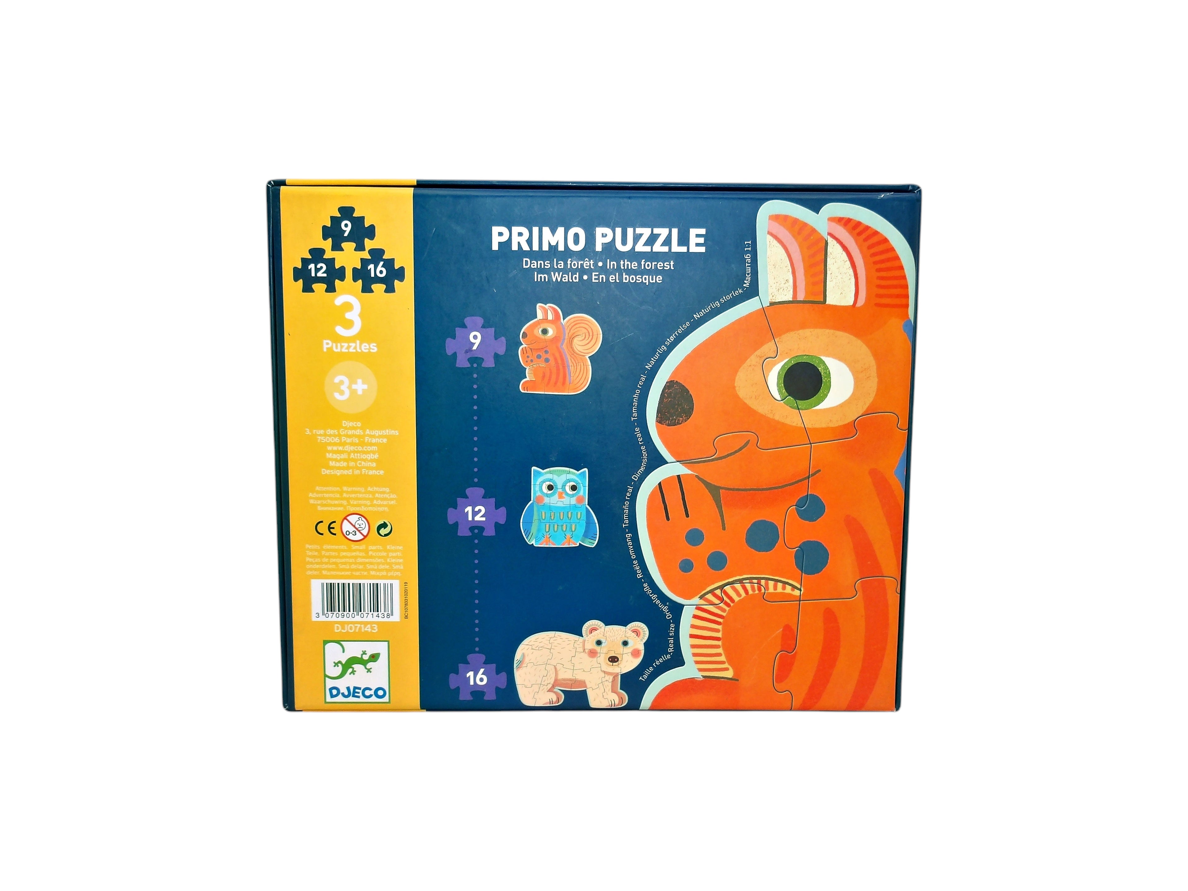 Primo puzzle - Dans la forêt