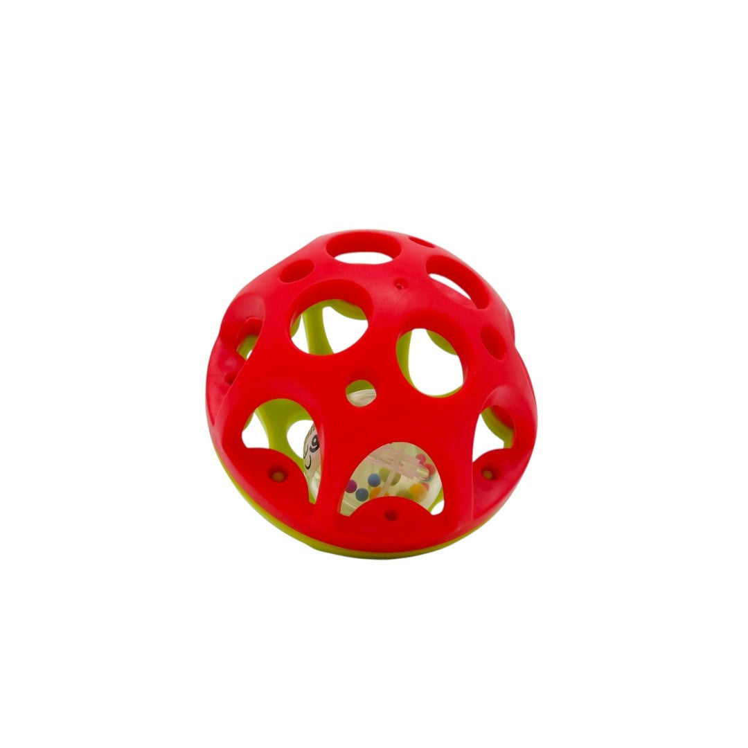 Balle hochet de motricité